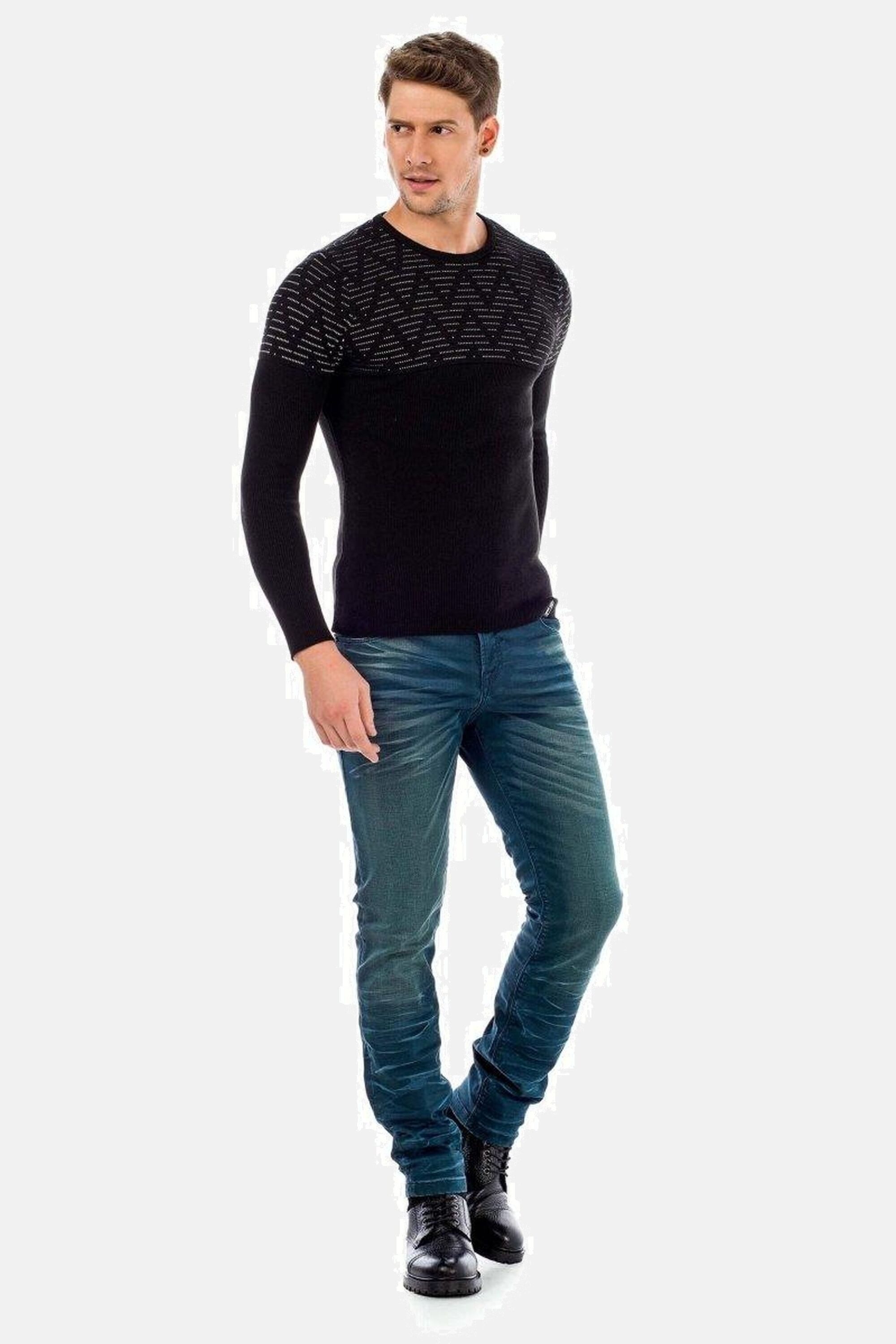 Cipo & Baxx Slim-fit-Jeans Jeans im 5-Pocket Style, CD-492