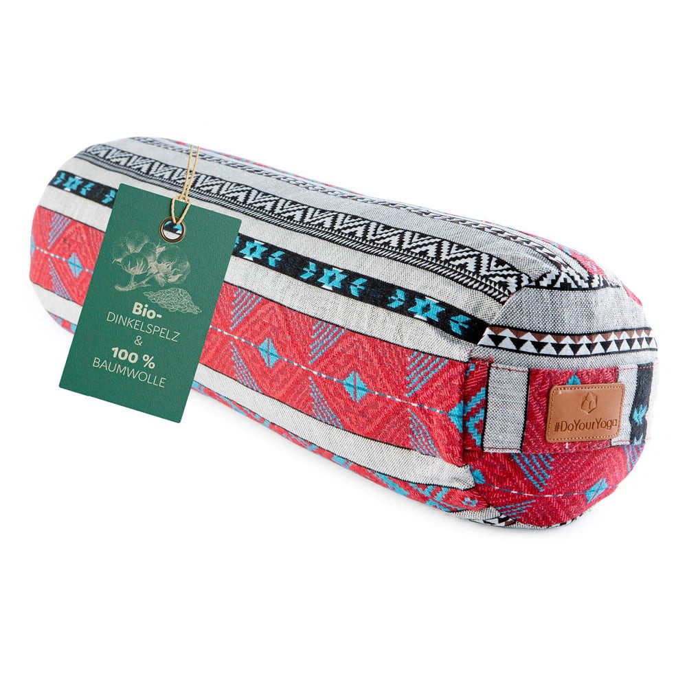 #DoYourYoga Yoga Bolster Bodensitzkissen Asanas Meditation Pilates Körper Geist 68x22x22cm, Bodensitzkissen Asanas Meditation Pilates Körper Geist 68x22x22cm