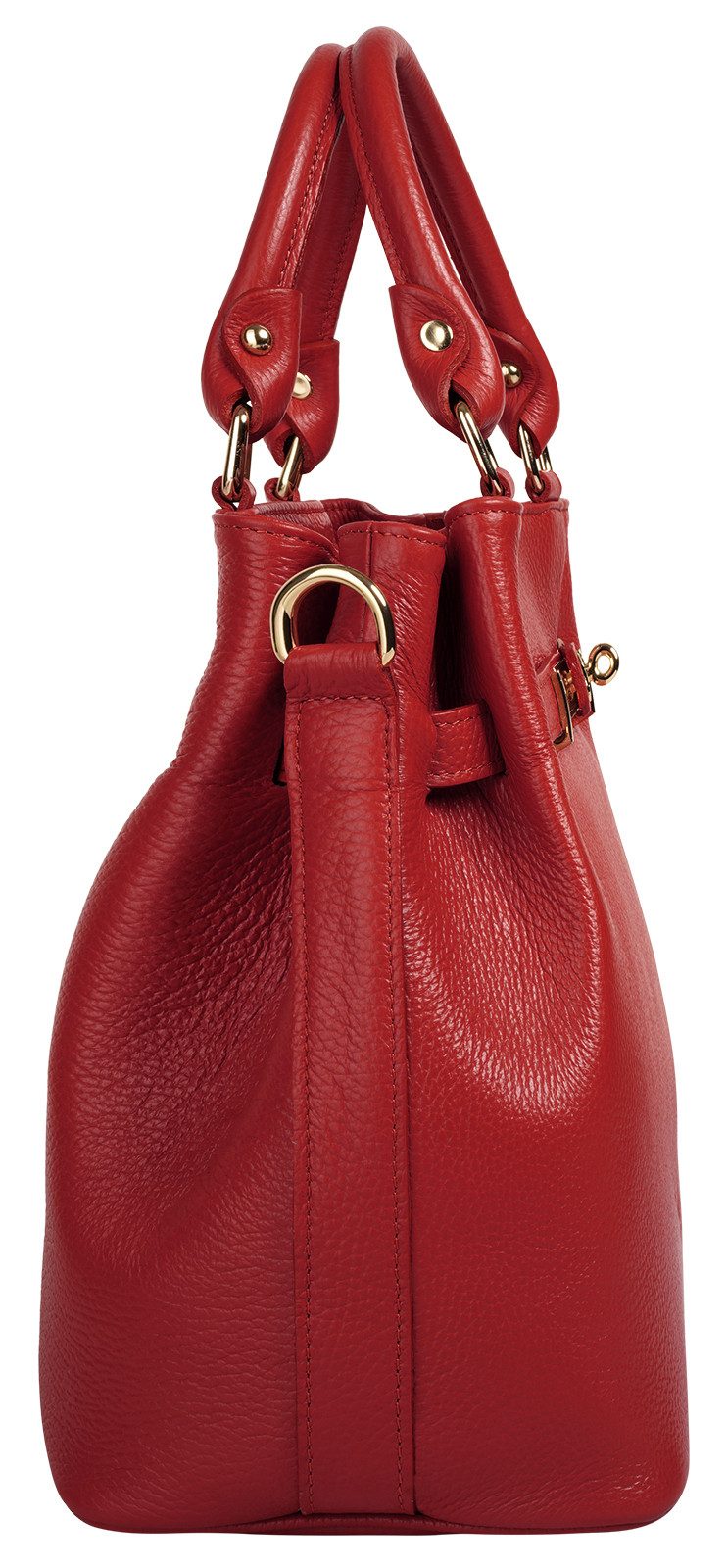 Samantha Look Henkeltasche SAMANTHA LOOK Damen echt Leder, Made in Italy, echt Leder, Made in Italy – Bild 5 von 5