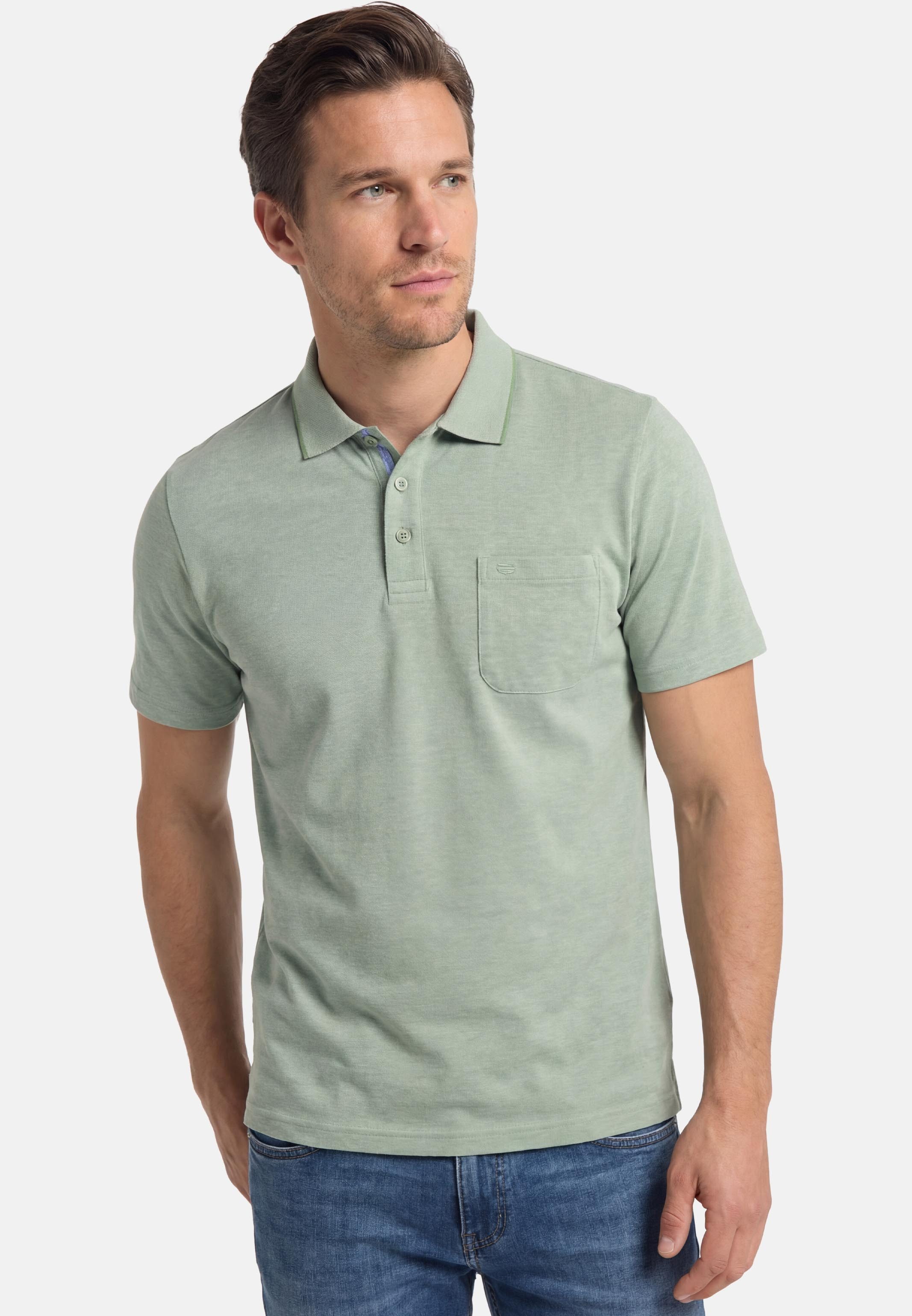 Redmond Poloshirt Basic (1-tlg) Poloshirt - Baumwolle - Atmungsaktiv