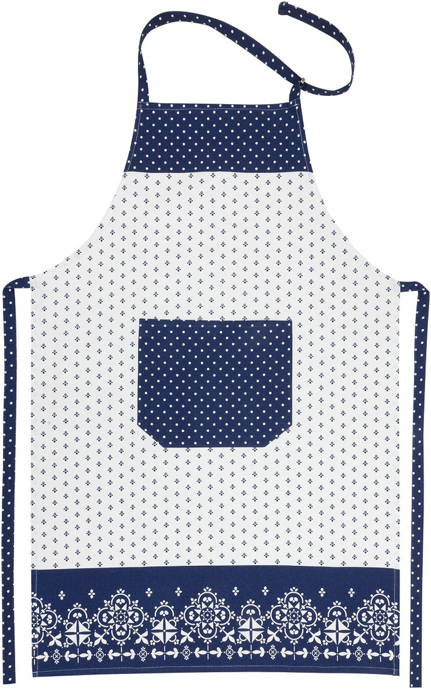 Kracht Kochschürze Ornamente, (1-tlg., 1-teilig), Nackenband günstig online kaufen