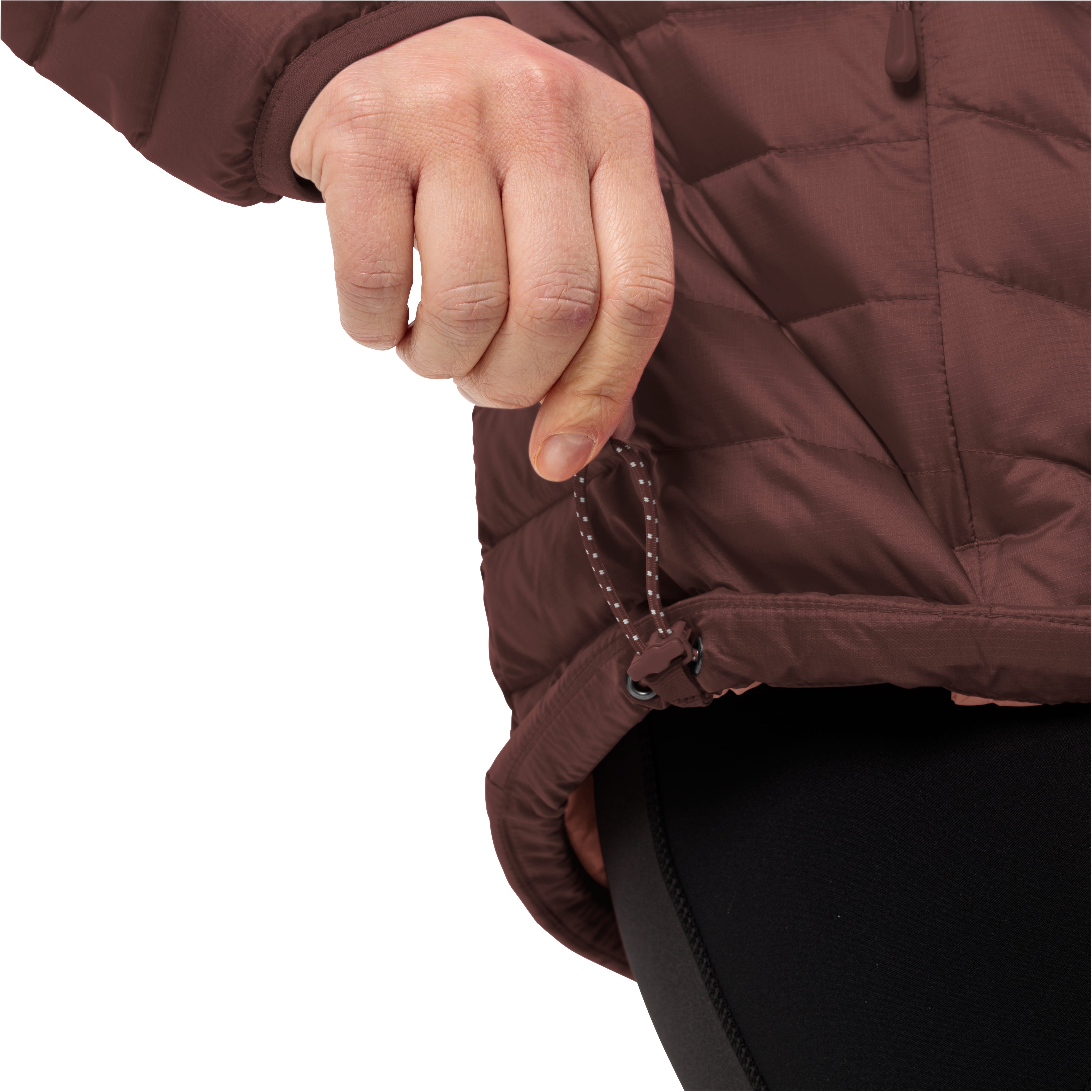 Jack W recyceltem Polyamid DOWN PASSAMANI Wolfskin Funktionsjacke JKT aus