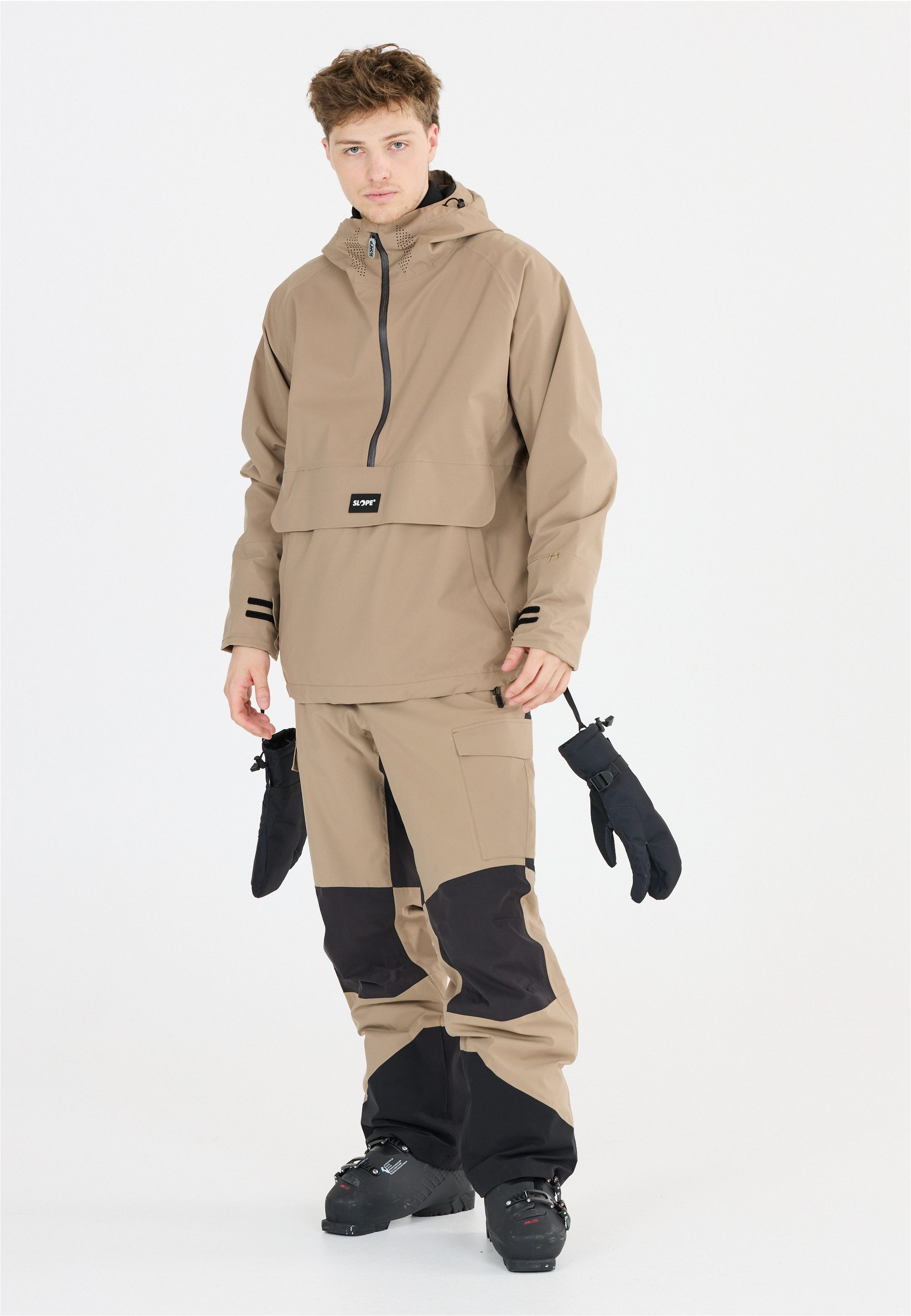 SLOPE Skijacke Ruki Im wetterfesten Anorak-Design