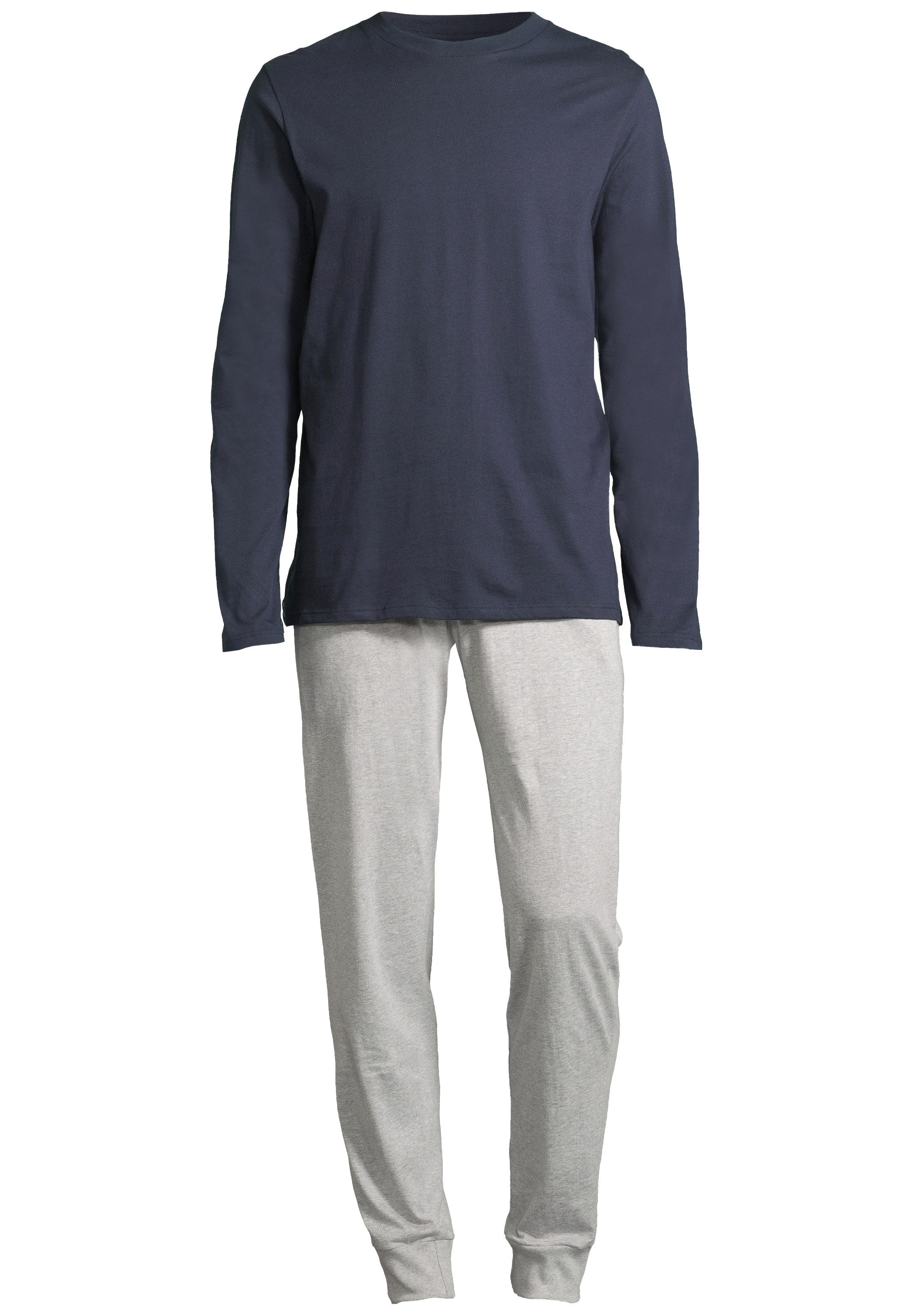 Schiesser Pyjama Night & Home (Set, 2 tlg) Schlafanzug - Baumwolle - Atmung günstig online kaufen