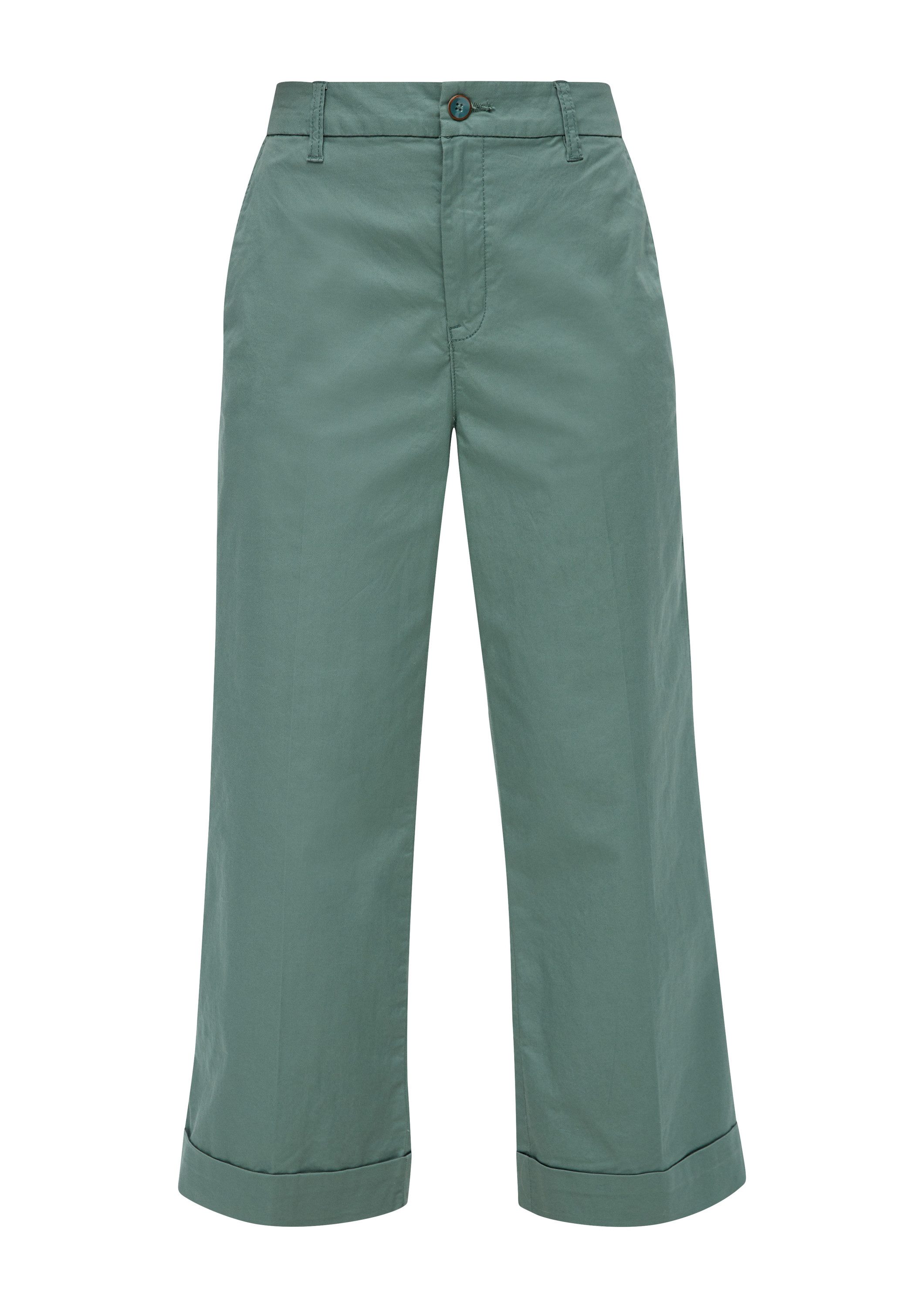 s.Oliver Culotte Hose Culotte aus Baumwollstretch günstig online kaufen
