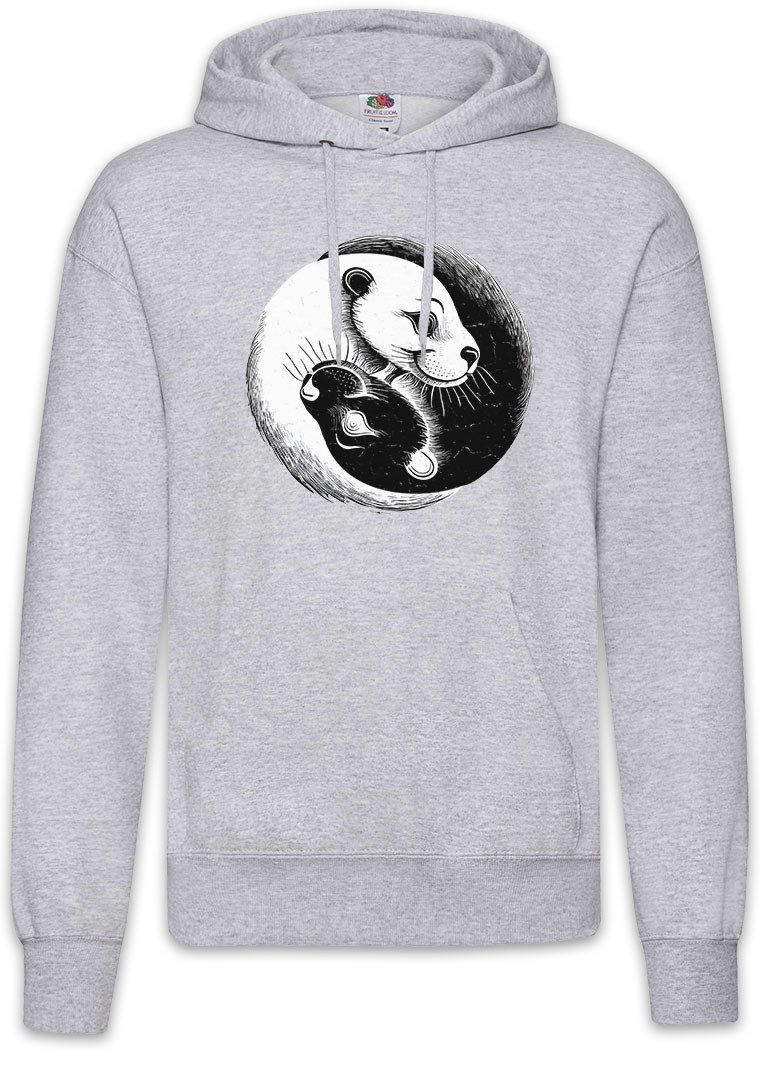 Urban Backwoods Hoodie Otter Yin Yang Herren Hoodie Space Cute Jin Jang Ott günstig online kaufen