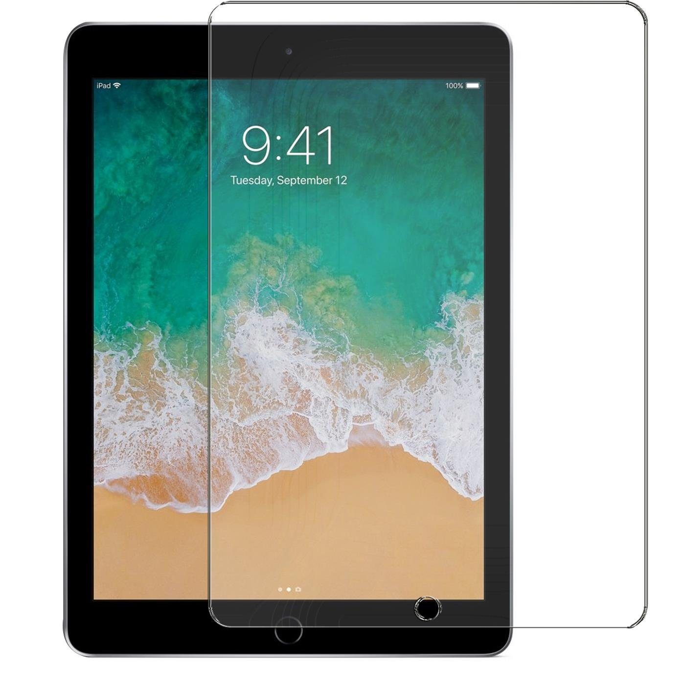 CoolGadget Schutzfolie Panzerfolie für iPad Air 1. Generation, (9H+ Hartglas, Bubble Free), Panzerglas Schutzfolie für Apple iPad Air 1. Generation Folie
