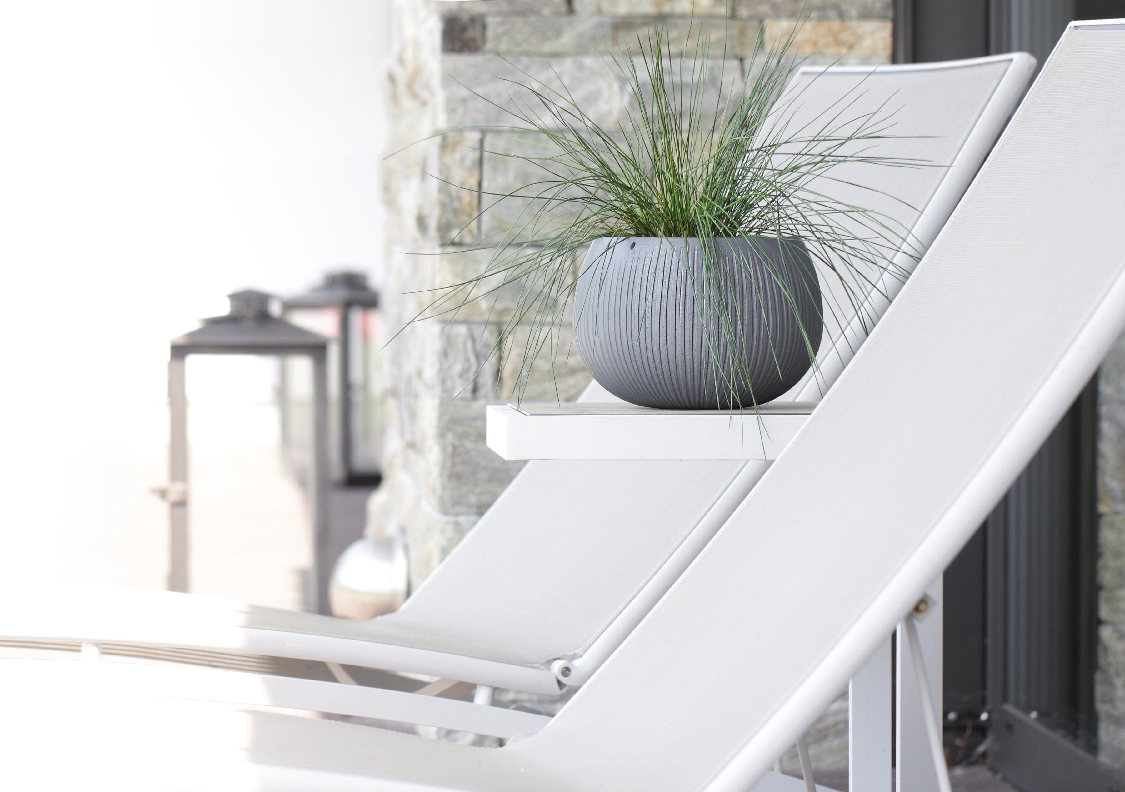 Blumentopf Beton Bowl