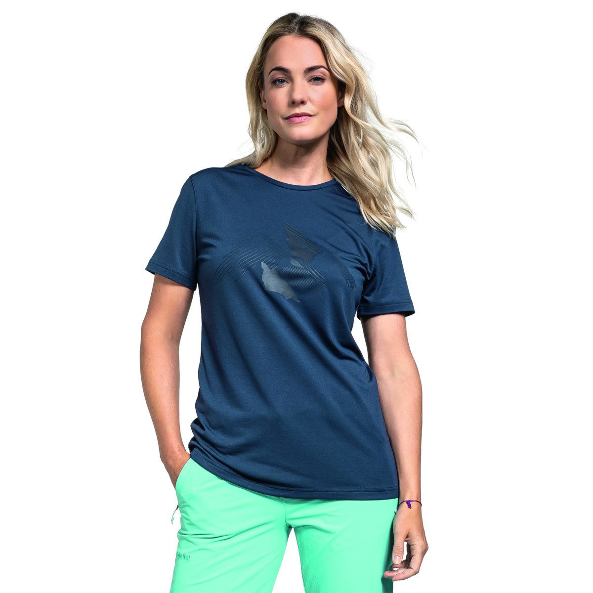 Schöffel T-Shirt Skyrup Damen (1-tlg) Shirt, Oberteil, Leibchen, Funktionsshirt, Shortsleeve Shirt