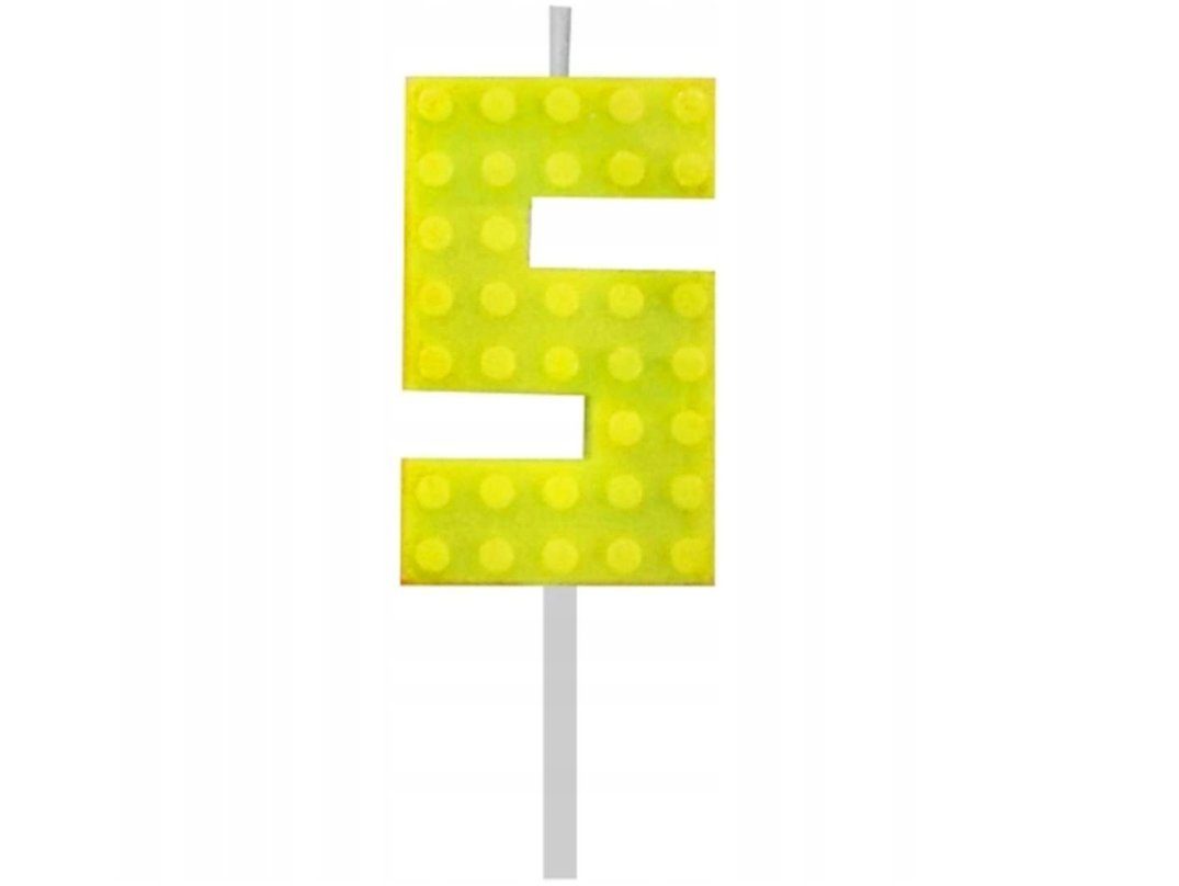 Festivalartikel Geburtstagskerze Pixie-Kerzen Nummern: 5 Свічки Geburtstag Geburtstagskerze