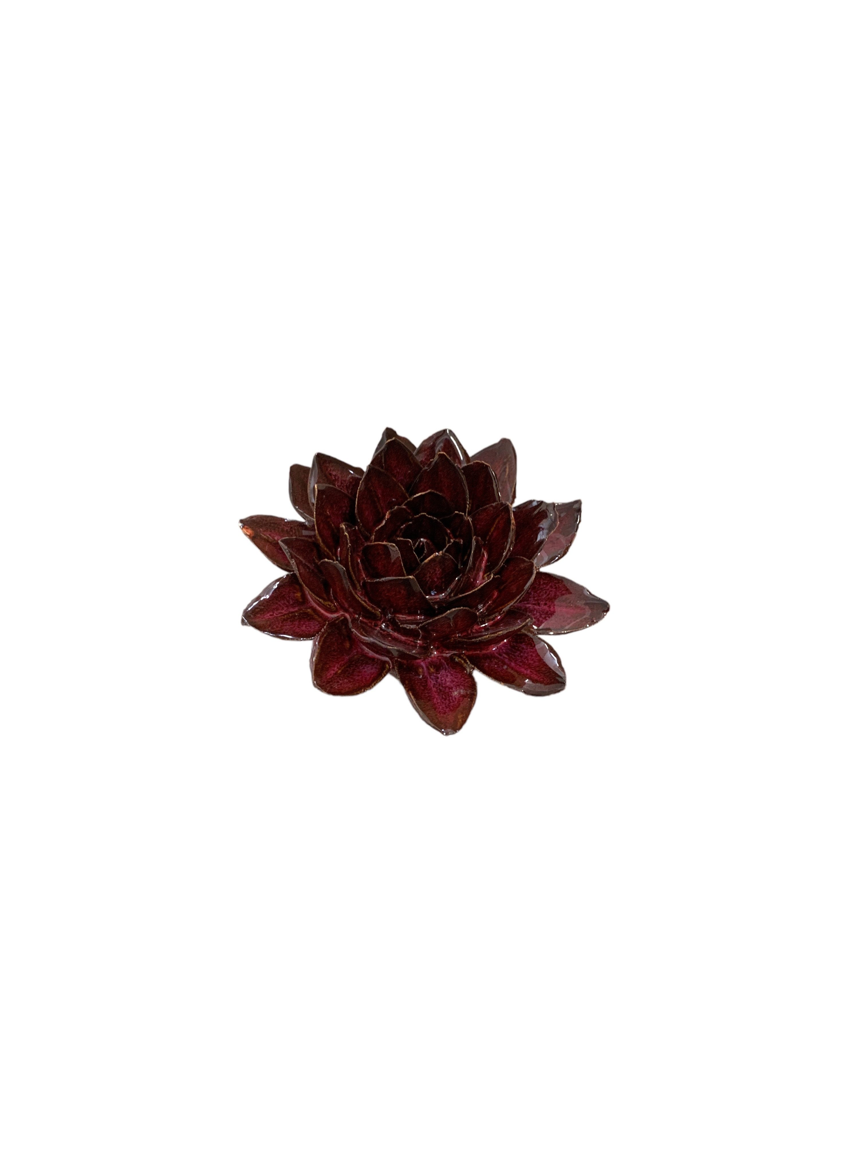 trendfleur Tischvase Keramik-Blüte