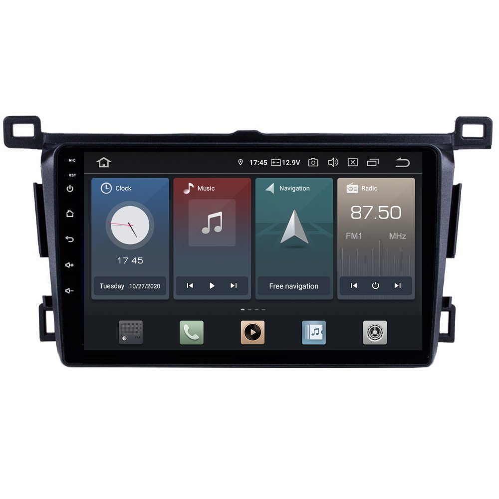 Für Toyota RAV4 9" Touchscreen Android Autoradio CarPlay AndroidAuto Einbau-Navigationsgerät