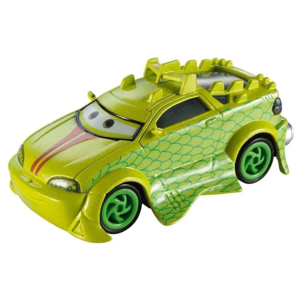 Disney Cars Spielzeug-Rennwagen Komodo HVB02 Disney Cars Cast 1:55 Autos Mattel Fahrzeuge
