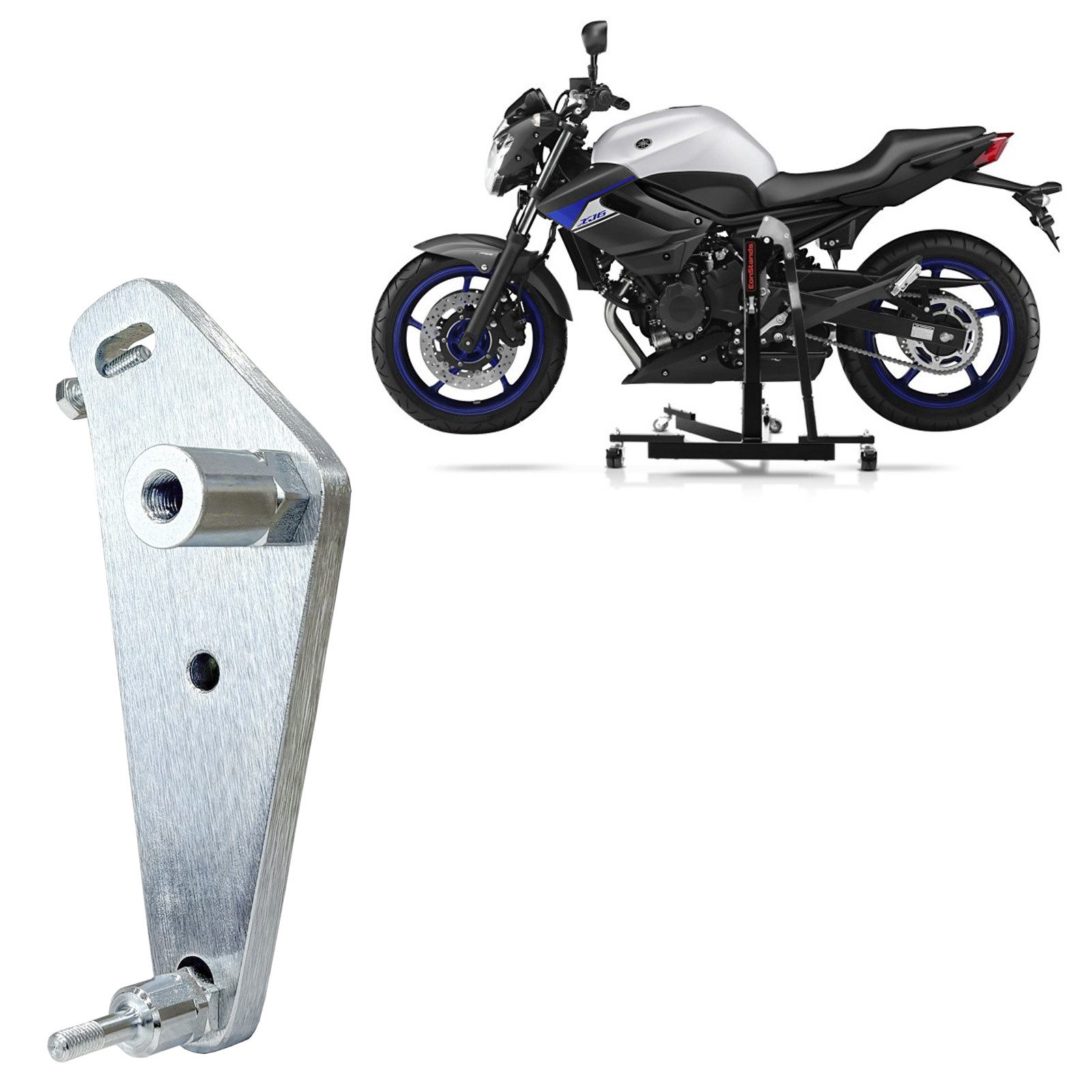 ConStands Motorradheber Adapterplatte für # Power Classic / Evo für Yamaha XJ6/ Diversion/ F 0
