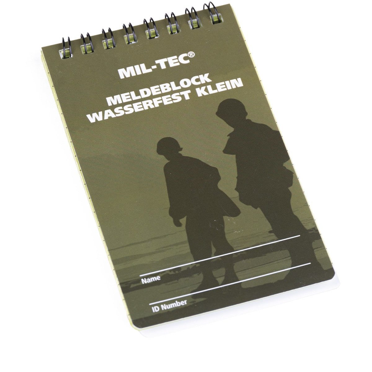 Mil-Tec Notizblock Militär Meldeblock Wasserfest