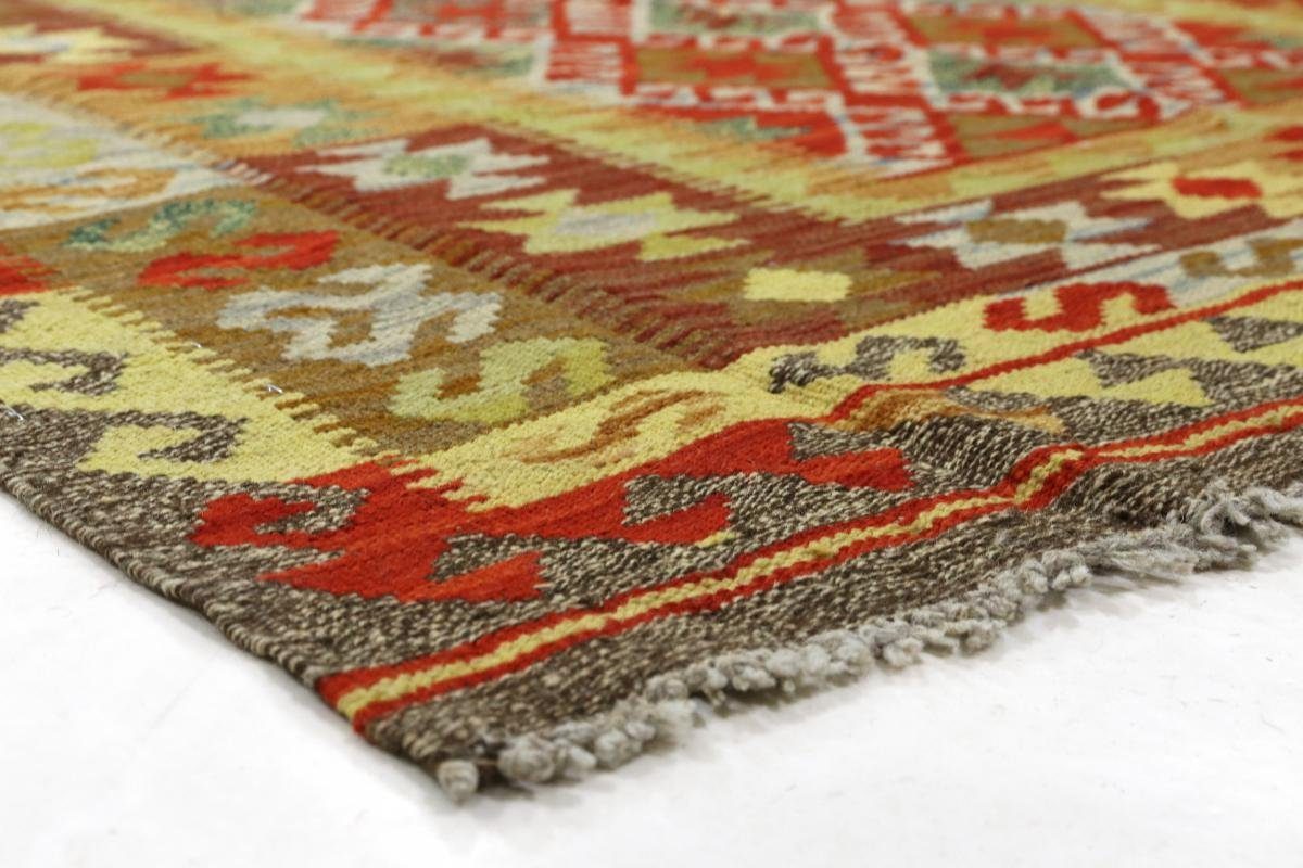 Orientteppich Kelim Afghan 128x207 3 Höhe: Nain Trading, Handgewebter mm rechteckig, Orientteppich