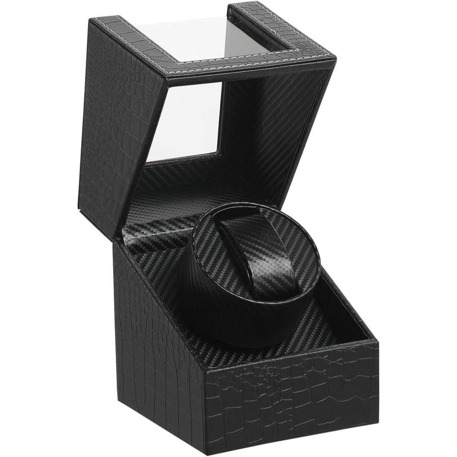 LuxusKollektion Schmuckset Uhrenbeweger Automatik Single PU Leder Batterie günstig online kaufen