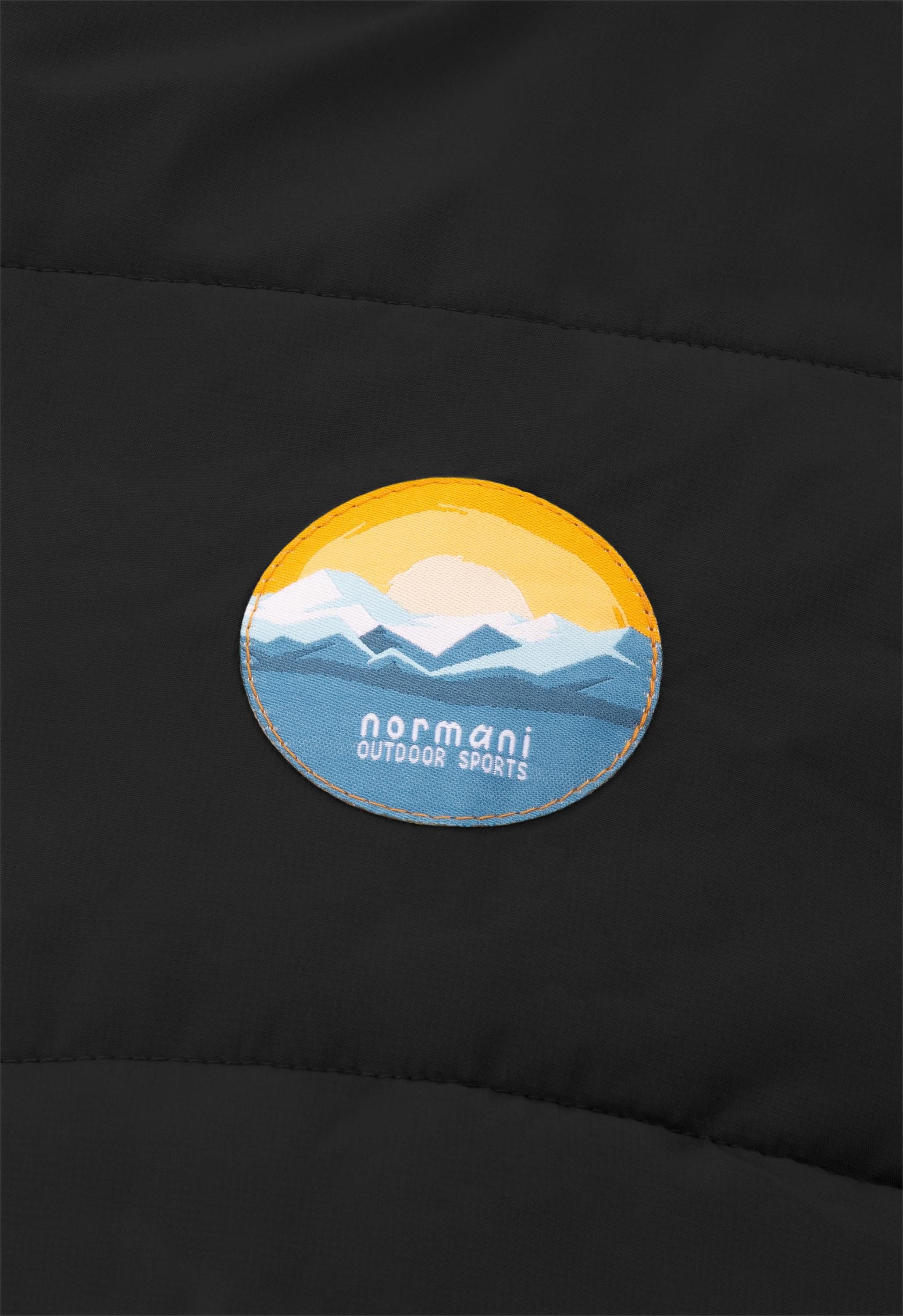 normani Winterjacke Kinder Winterjacke Teslin Wasserdichte Steppjacke gefütterte Skijacke Thermojacke mit Schneefang