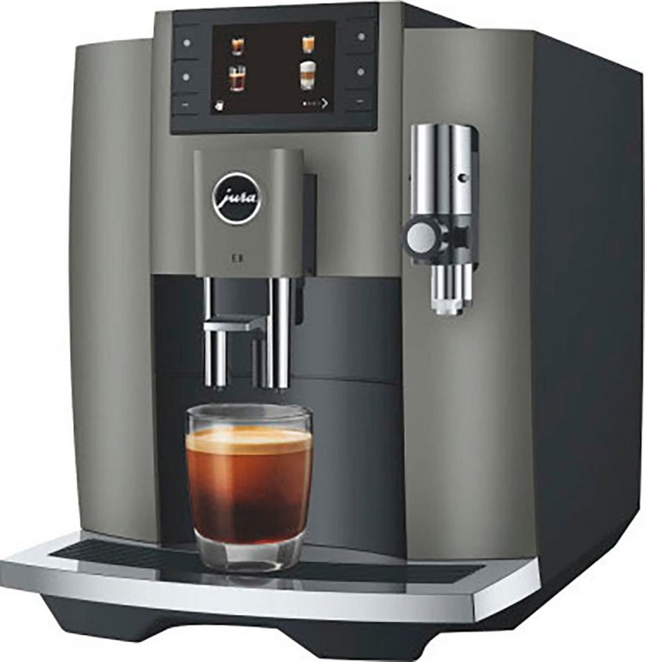 JURA Kaffeevollautomat 15583 E8 Dark Inox (EC)