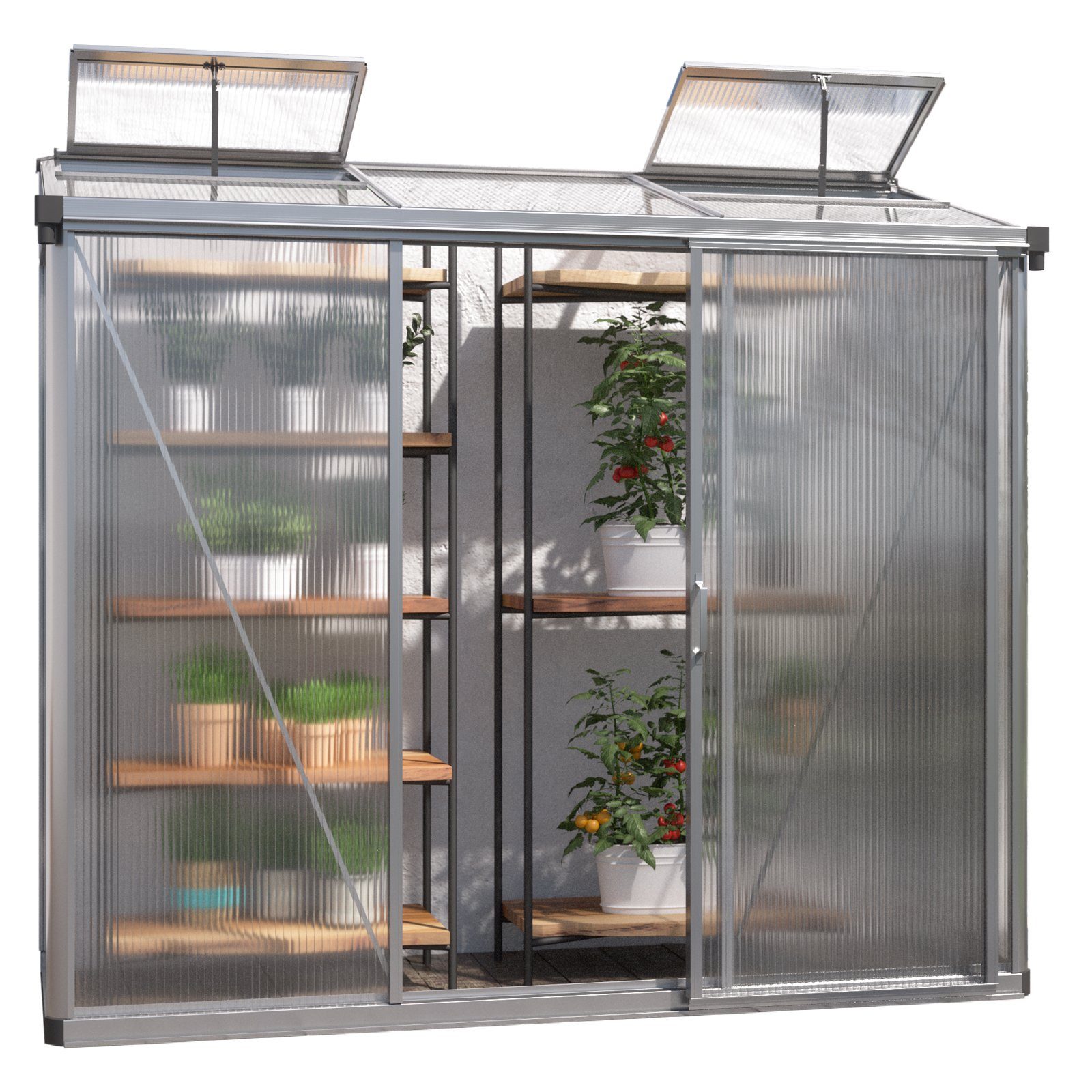 GFP Gewächshaus Adena 12, 10 mm Wandst...