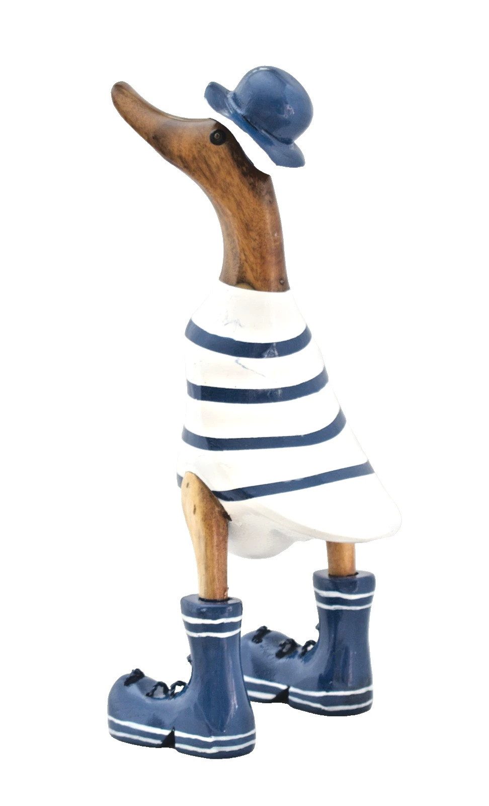 Kaufhaus le petit Tierfigur Deko Ente Holz Laufente Stiefel Badeanzug Vogel günstig online kaufen