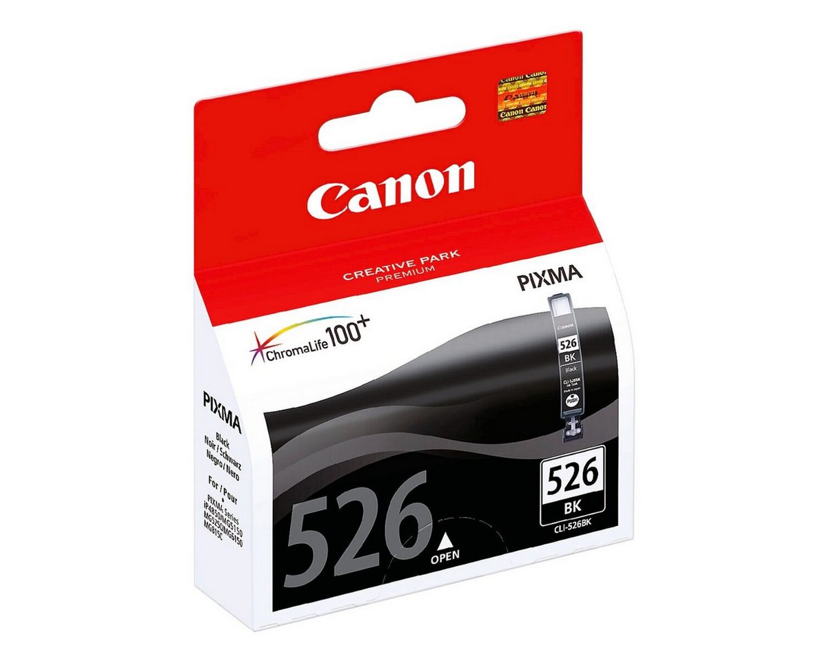 Thumbnail - Canon CLI-526 Bk Tintenpatrone (Original Druckerpatrone, schwarz)