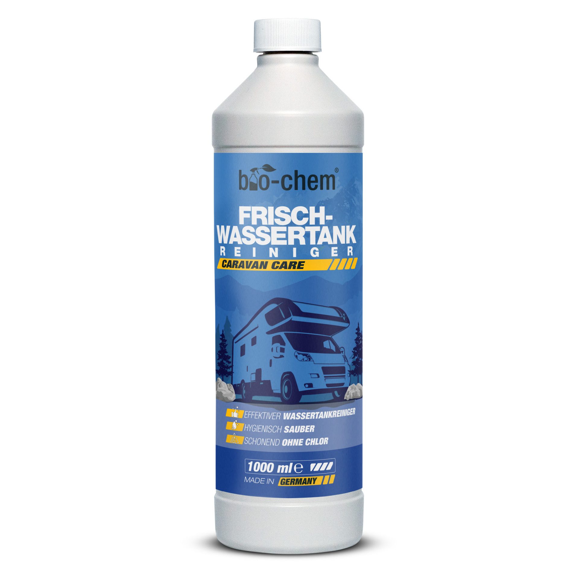 bio-chem Frischwassertank Reiniger 1 L - Tankreiniger für Wohnmobil & Caravan Campingtoilettenreiniger (Frischwassertank-Reiniger 1 L)