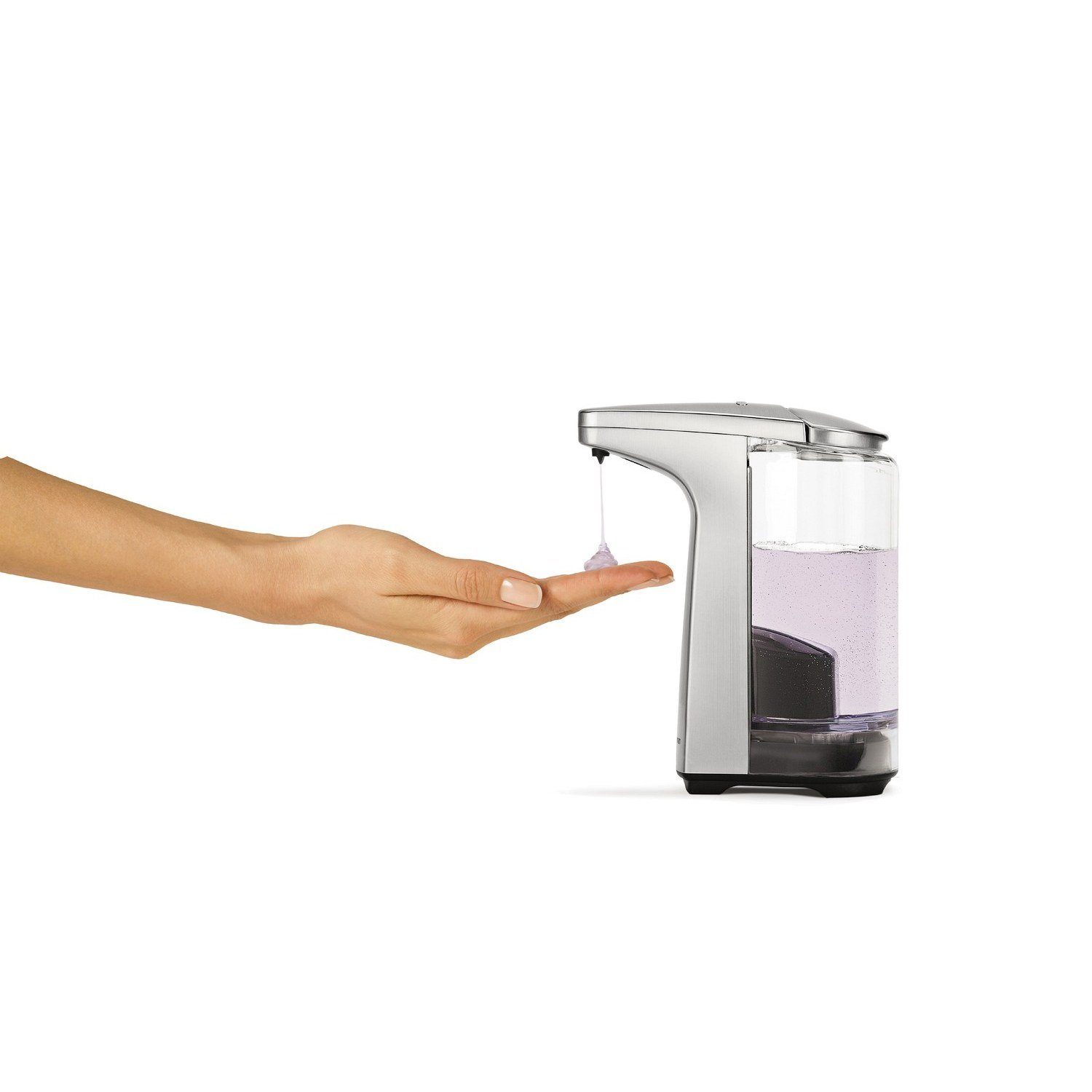simplehuman Seifenspender Sensorspender Nickel Gebürstet 237 ml