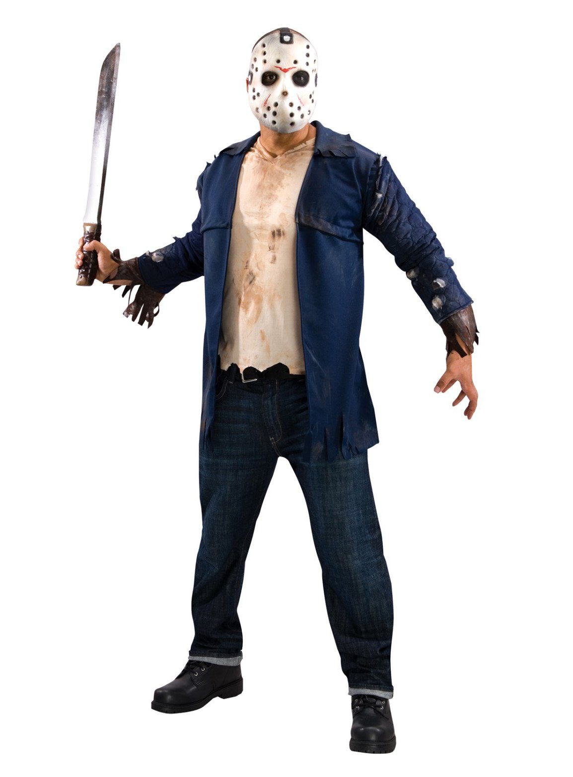 Rubie´s Kostüm Jason Voorhees, Original lizenziertes Kostüm aus 'Freitag der 13.'