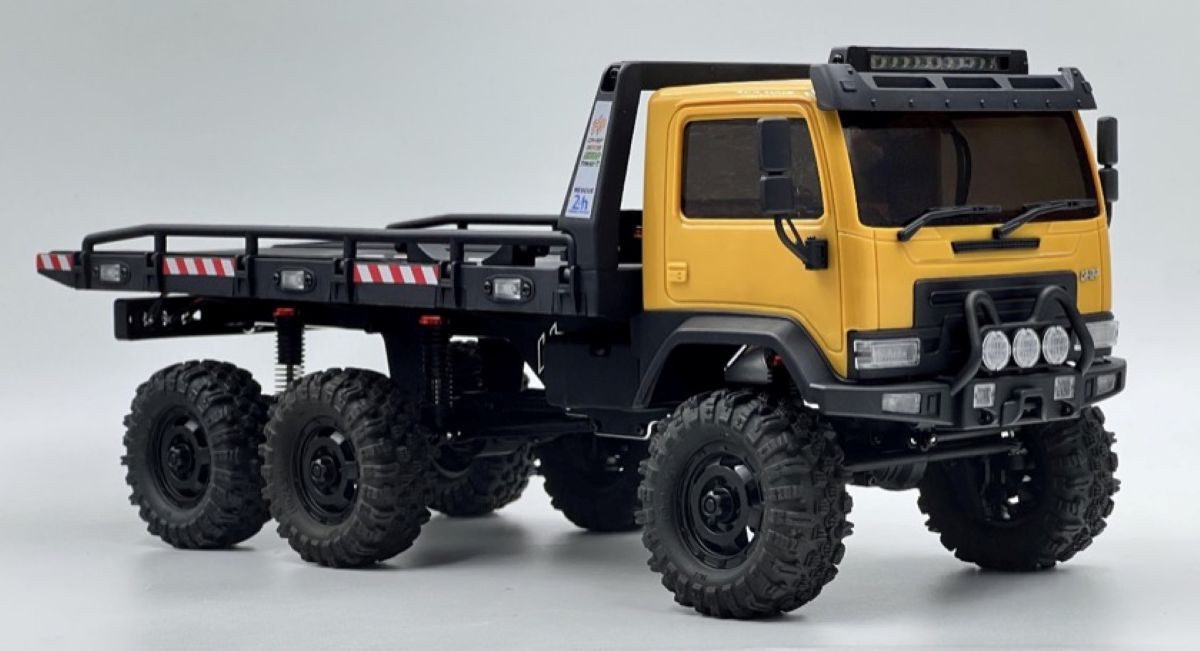 Absima RC-Auto Hobby Plus 1:18 CR-18P Arktos 6x6-V1.5 RTR (Set), Neueste FlySky-Technologie/Konfiguration