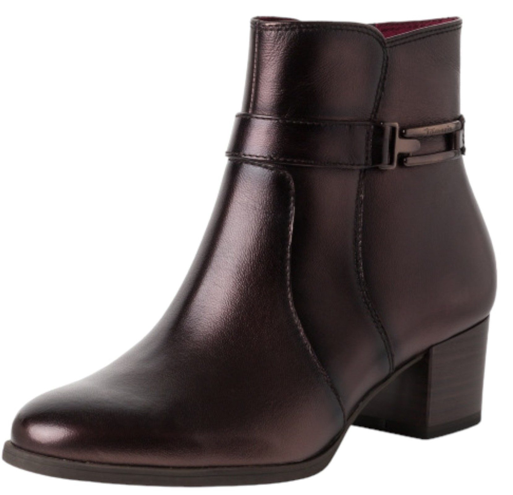 1-25375-43 351 Mocca Metall. Stiefelette