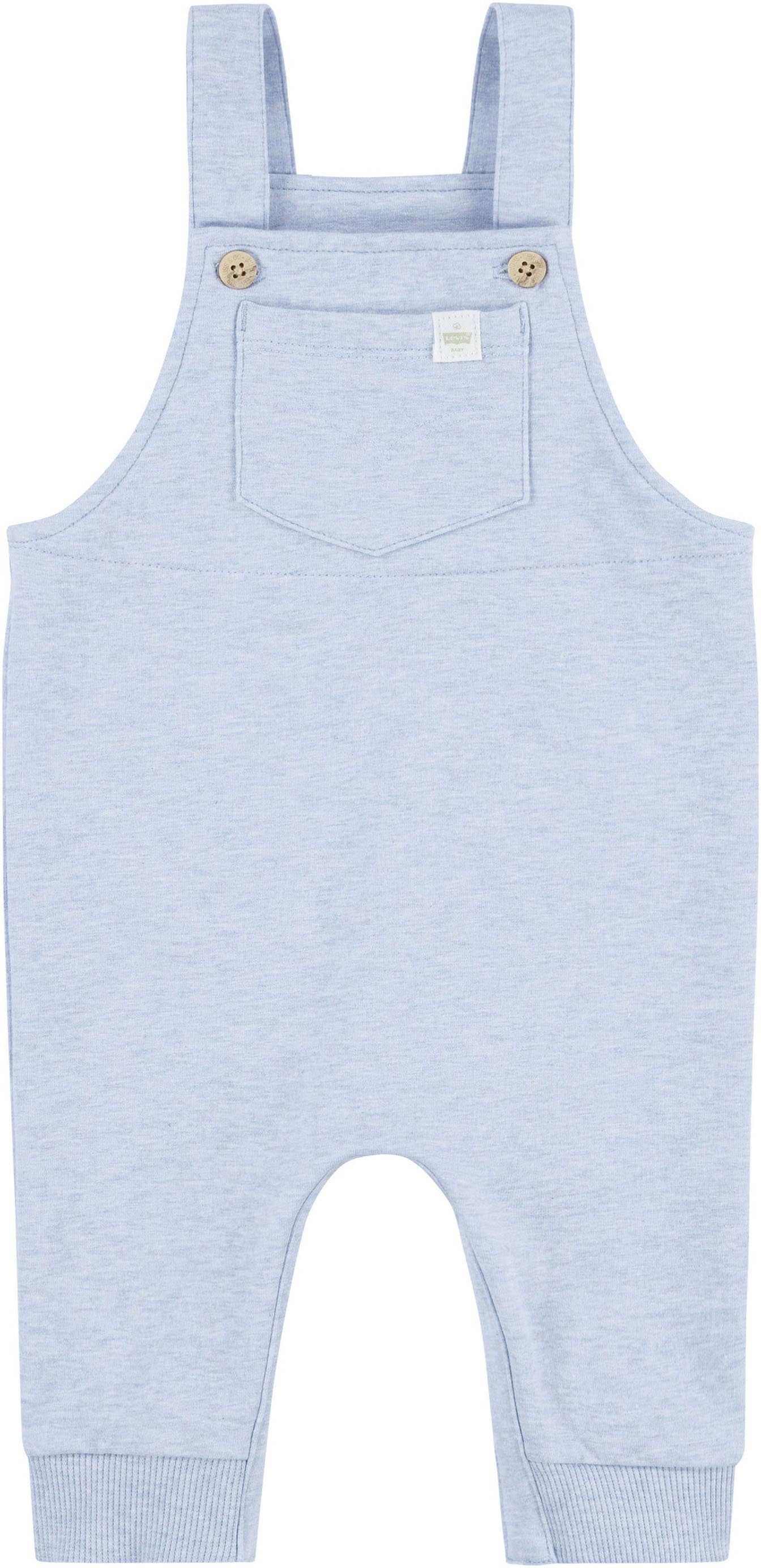 Levi's® Kids Latzhose POCKET FRONT KNIT OVERALL UNISEX aus softer Sweatqualität