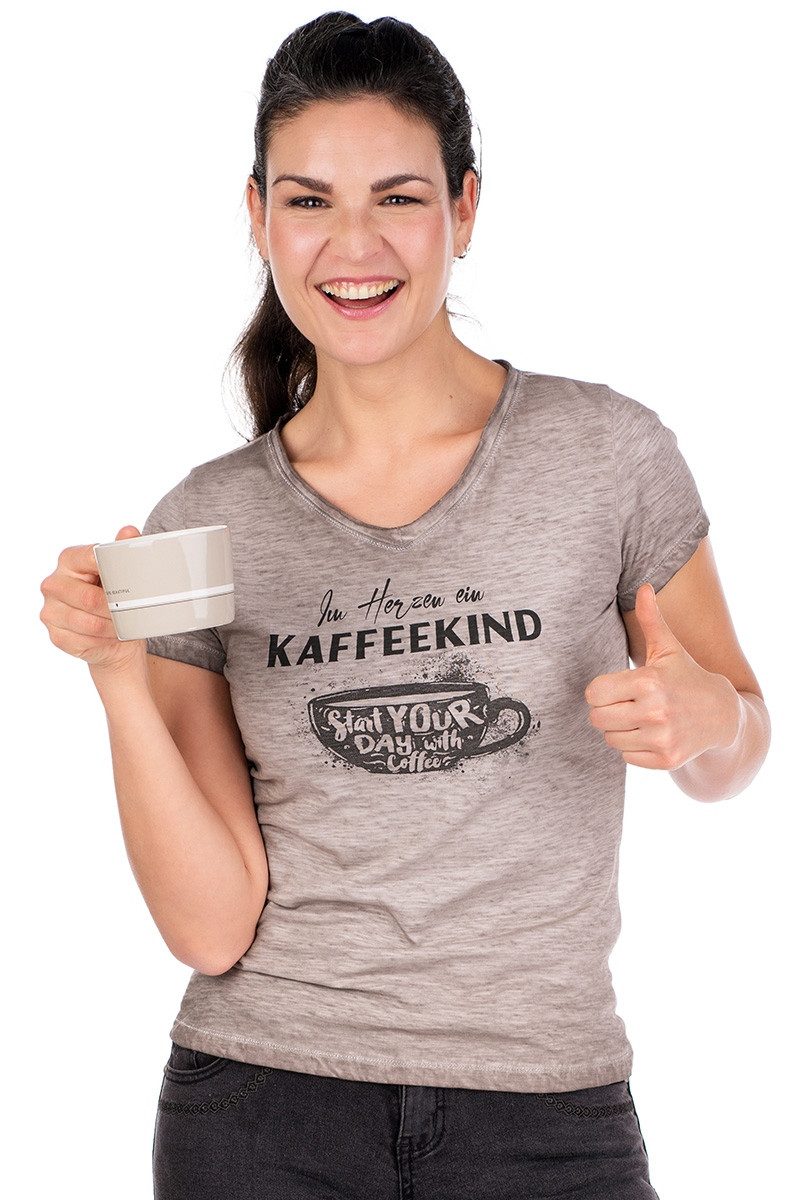 Hangowear Trachtenshirt Trachtenshirt Damen - KAFFEEKIND günstig online kaufen
