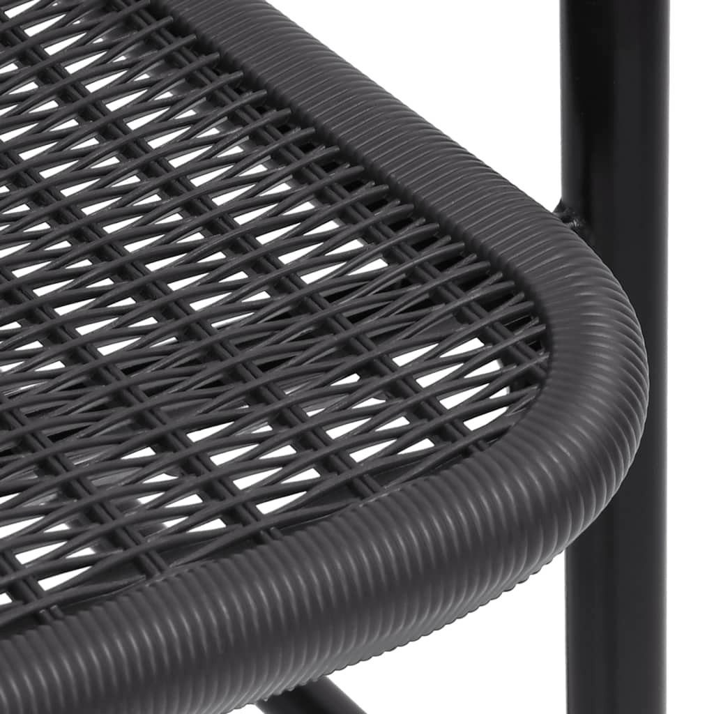 Gartenstühle kg und Stk. Rattan-Optik Stahl furnicato 110 Kunststoff Gartenstuhl 6