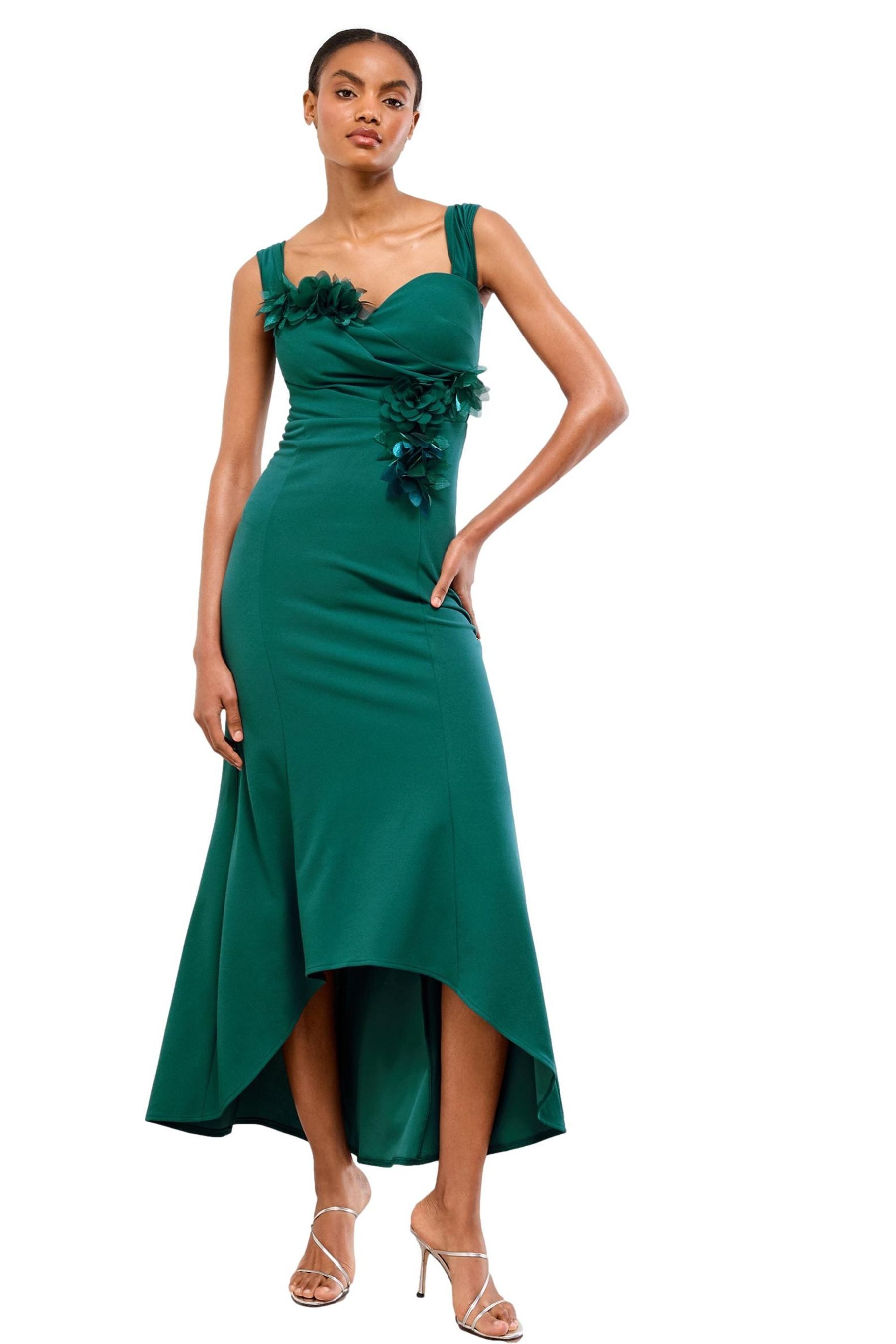 LIPSY Abendkleid Lipsy Bardot-Brautjungfernkleid, Petite (1-tlg)