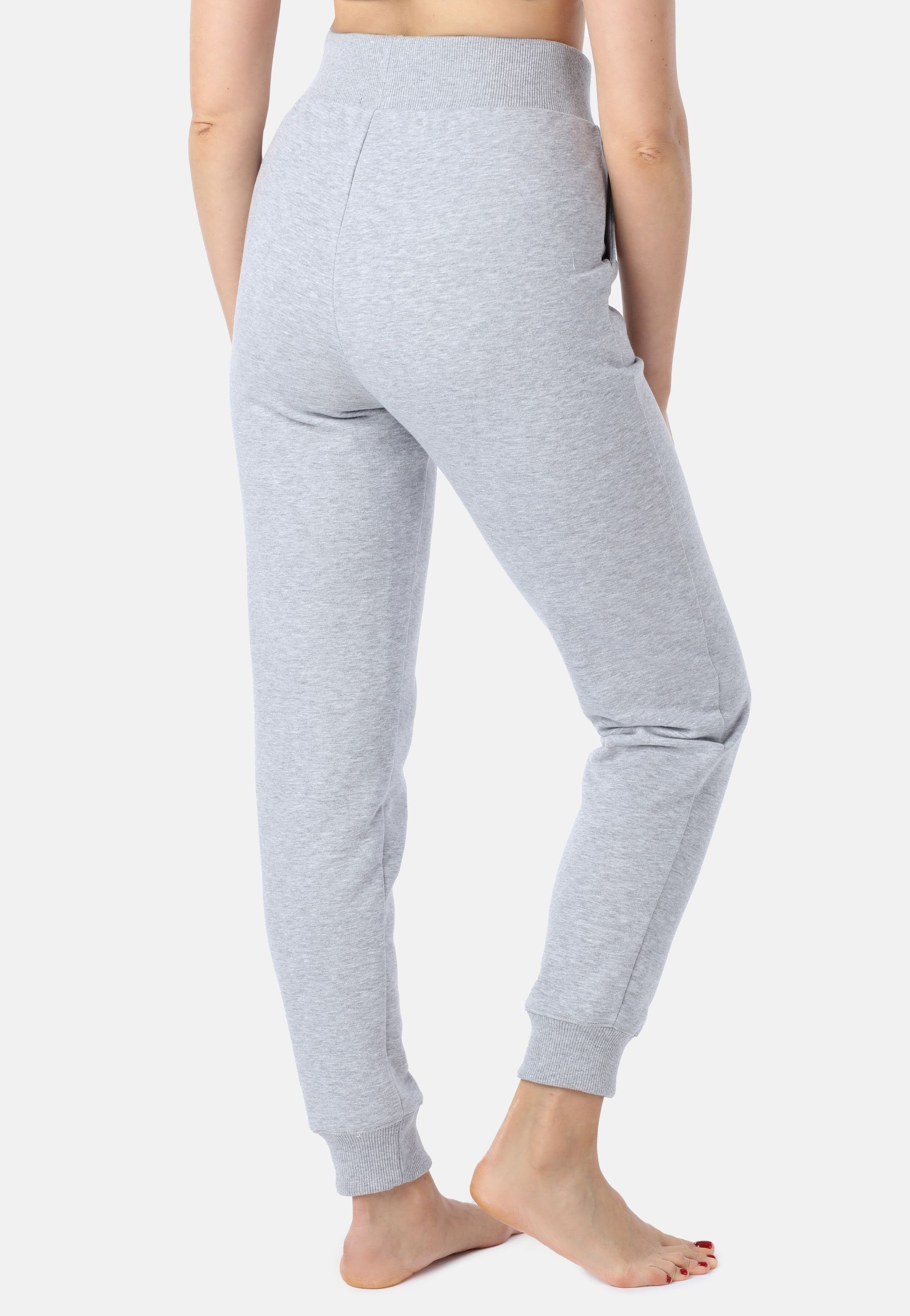Bellivalini Jogginghose Sporthose Damen aus Baumwolle Jogginghose lang hohe günstig online kaufen