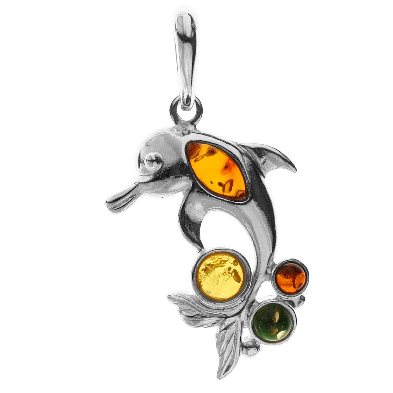 OSTSEE-SCHMUCK Kettenanhänger Ostsee-Schmuck Anhänger Delphin Anhänger Delp günstig online kaufen
