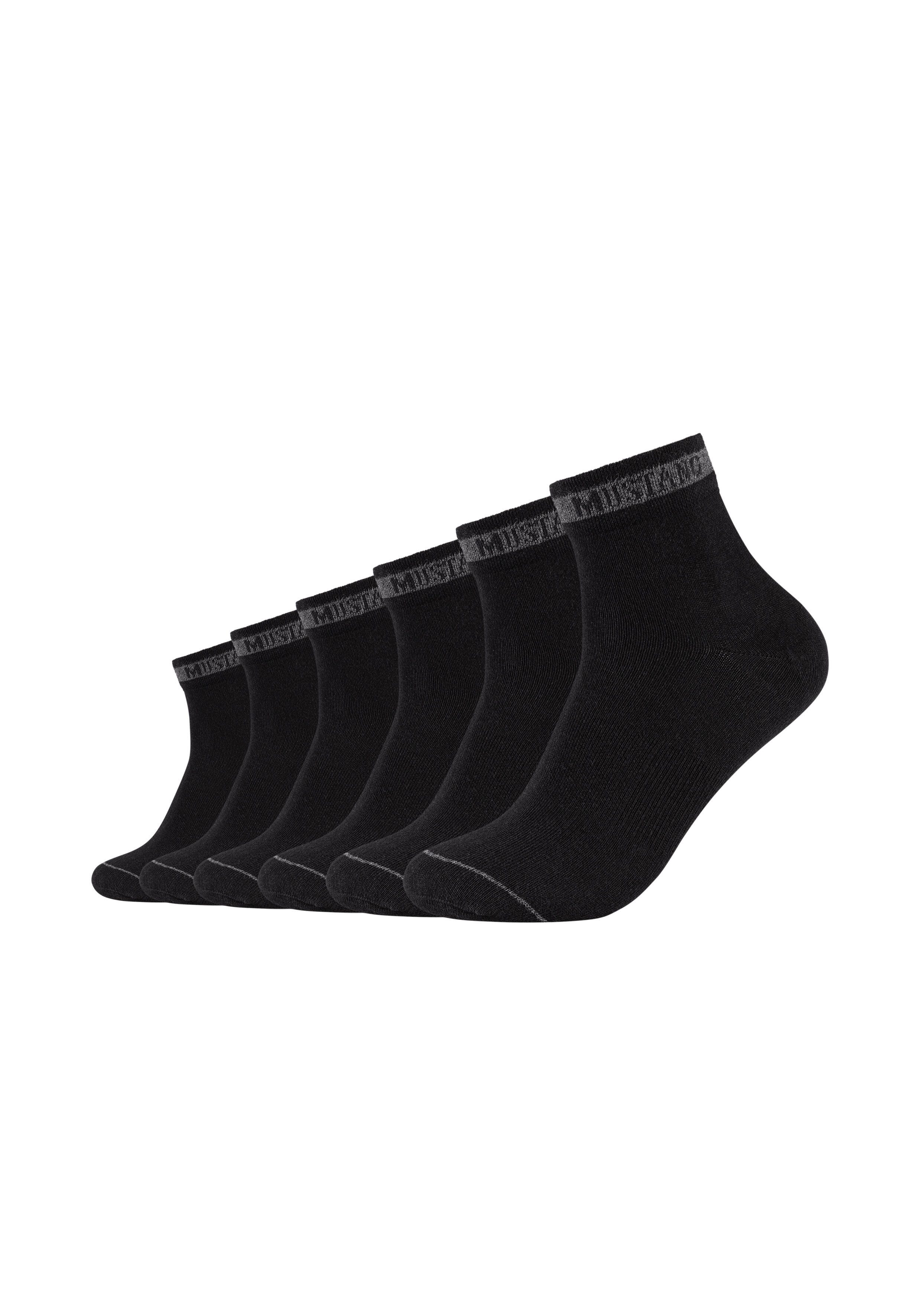 MUSTANG Короткие носки (6er-Pack) mit hohem Baumwollanteil