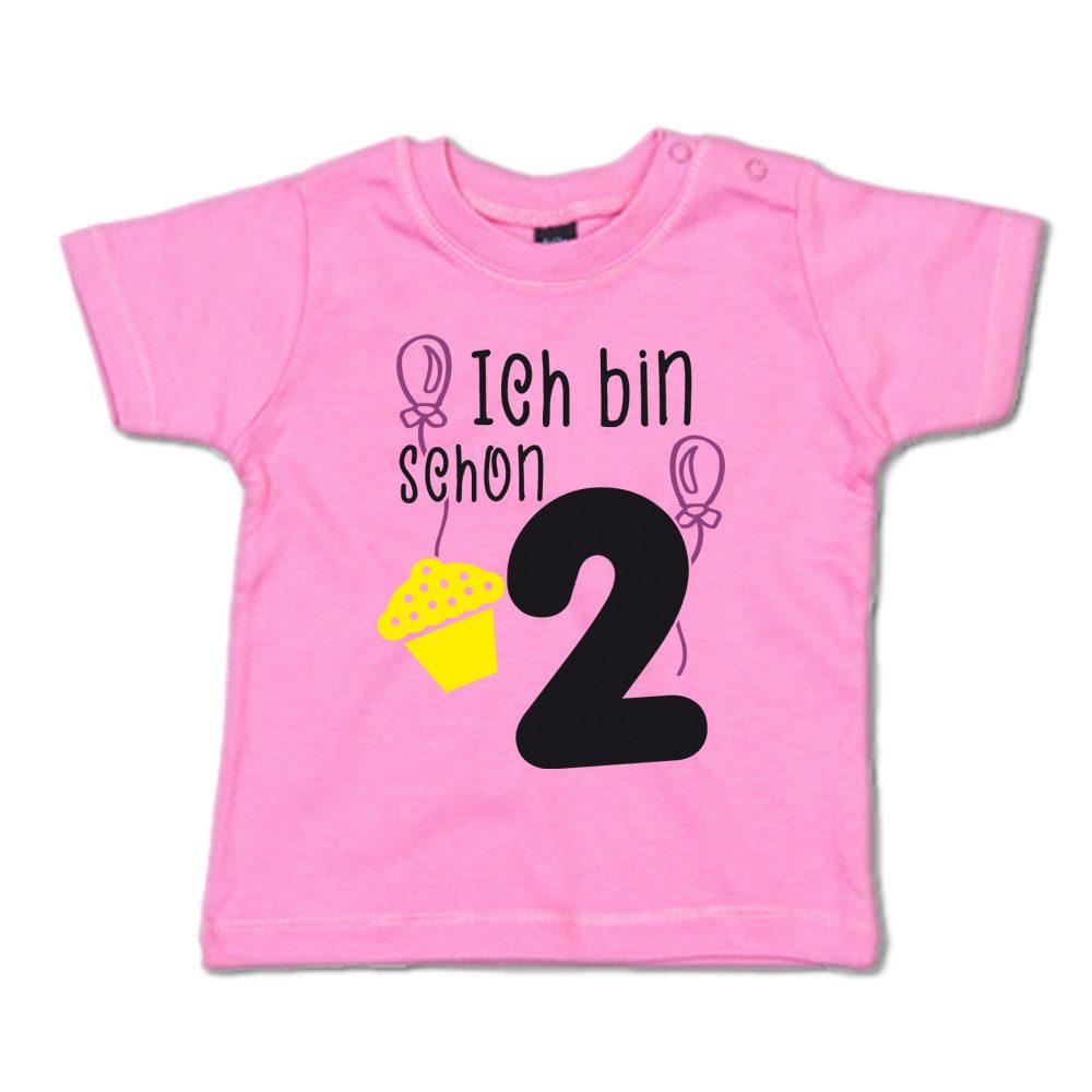 G-graphics T-Shirt Ich bin schon 2 Baby T-Shirt, mit Spruch / Sprüche / Print / Aufdruck