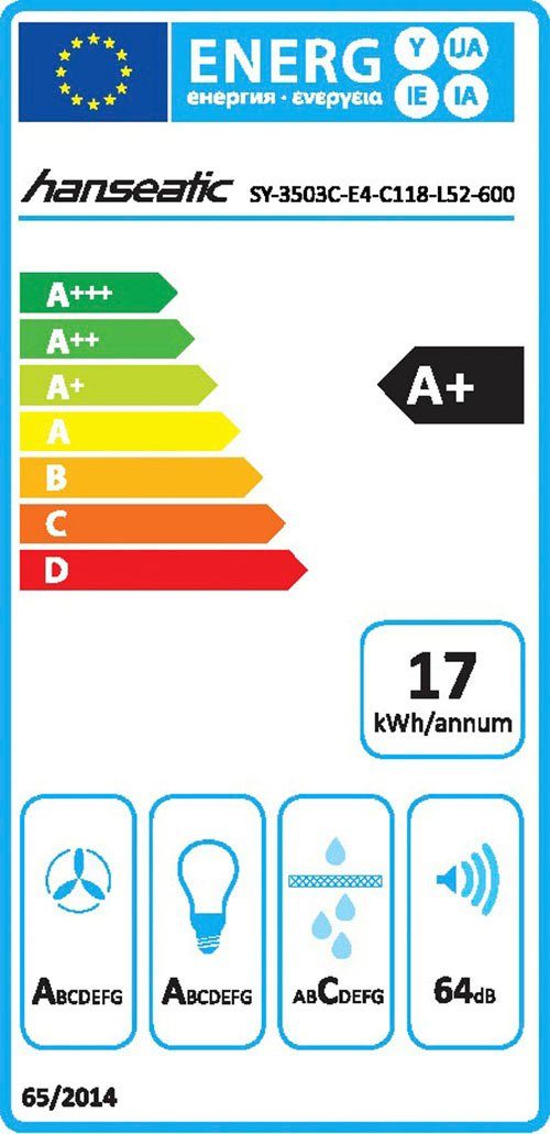 Energieeffizienzklasse: 