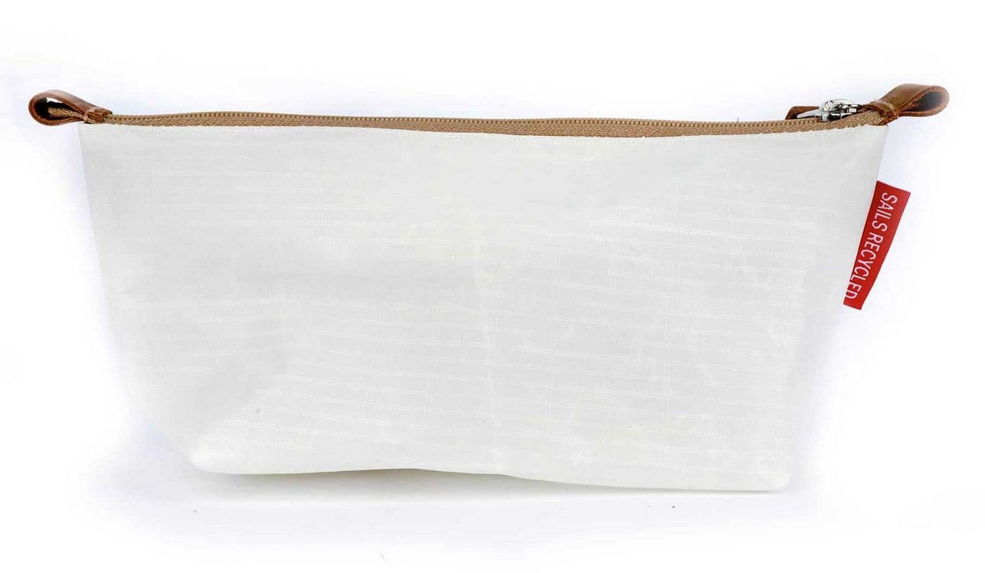 Thumbnail - 360Grad Federmäppchen Etui Mäppchen Federmappe Stifte Navigator Weiss Anker Orange, Recyclin