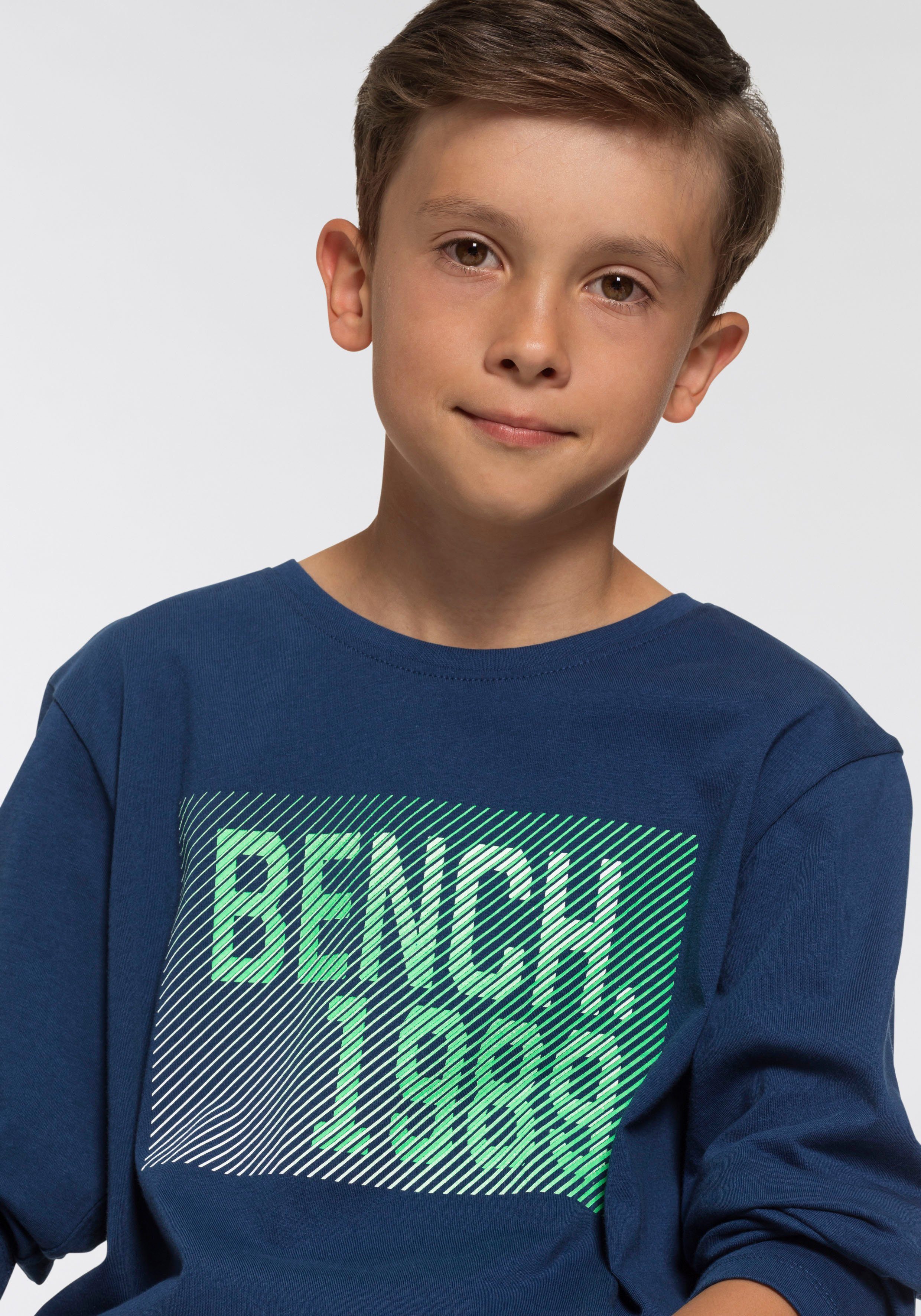 Bench. Langarmshirt mit modischem Print