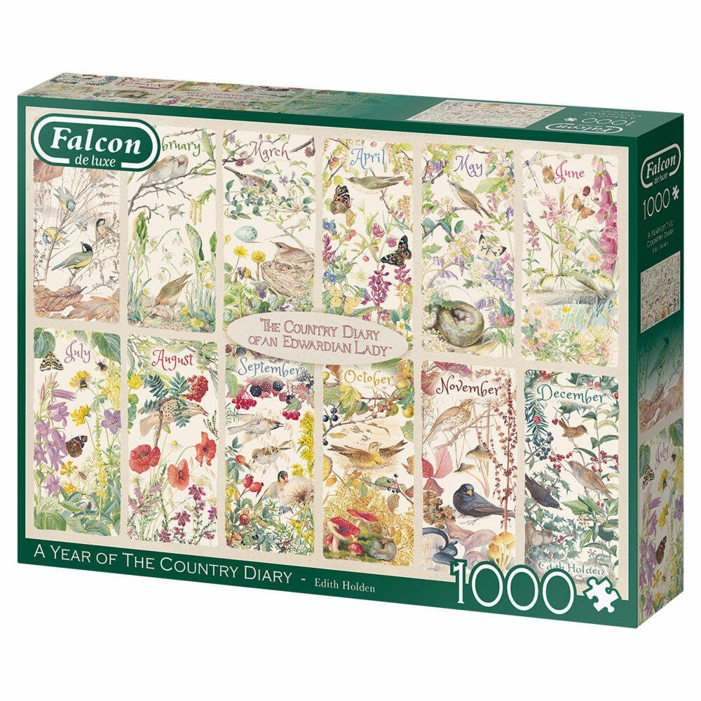 Diary Teile, of Spiele Country Jumbo A Falcon the 1000 Year 1000 Puzzleteile Puzzle