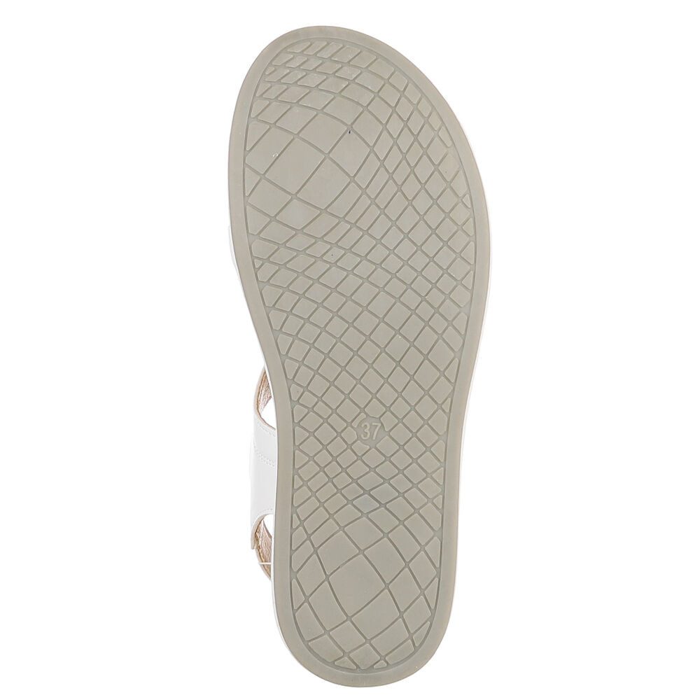 Ital-Design Damen Sandale mit Fersenriemen und Komfortsohle Riemchensandalette (91849615) Keilabsatz/Wedge Keilsandaletten in Altrosa