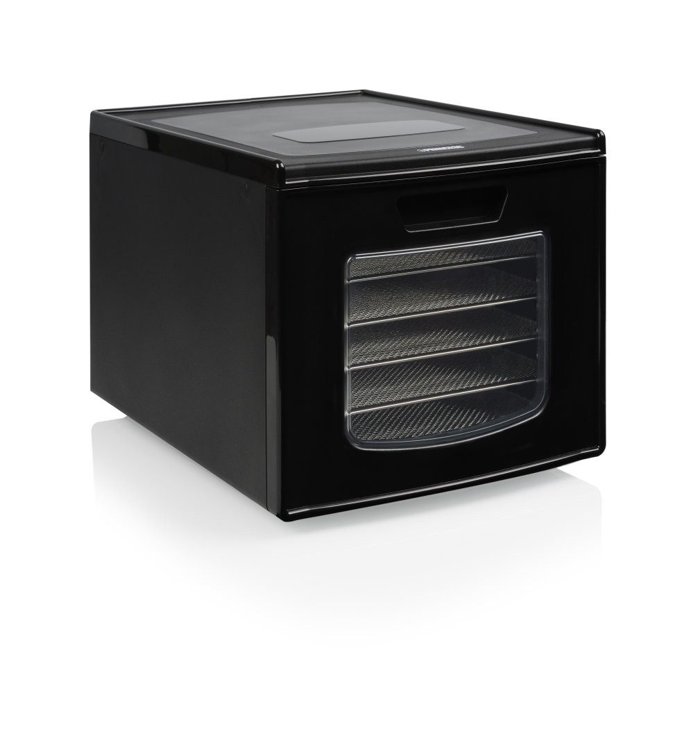PRINCESS Dörrautomat Princess 112398 Dörrgerät – Lebensmitteltrockner mit 6 Edelstahl-Einsc 650 W, BPA-frei – 6 Schalen