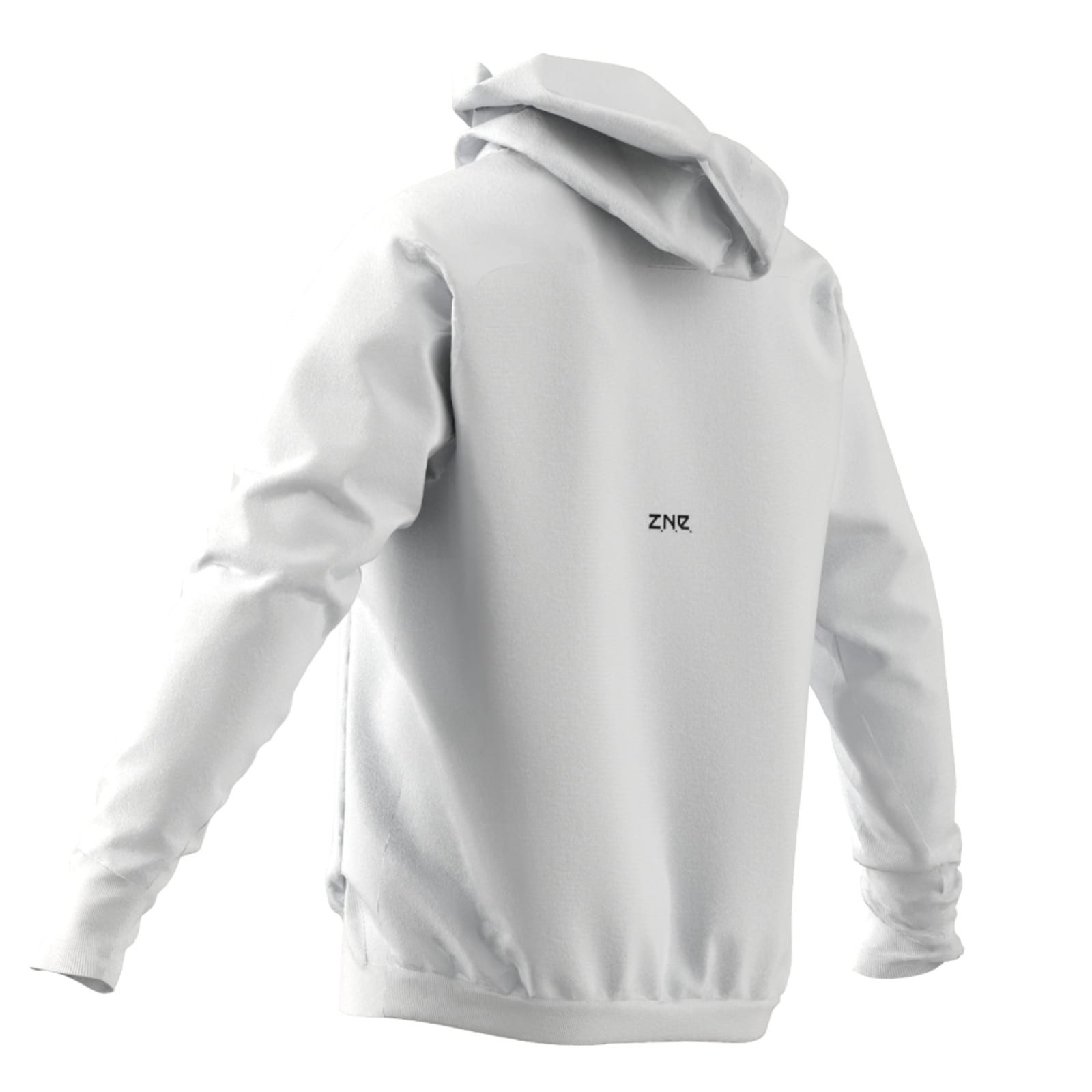 adidas Performance Trainingsjacke Z.N.E. Woven Zip-Hoodie weiss Damen