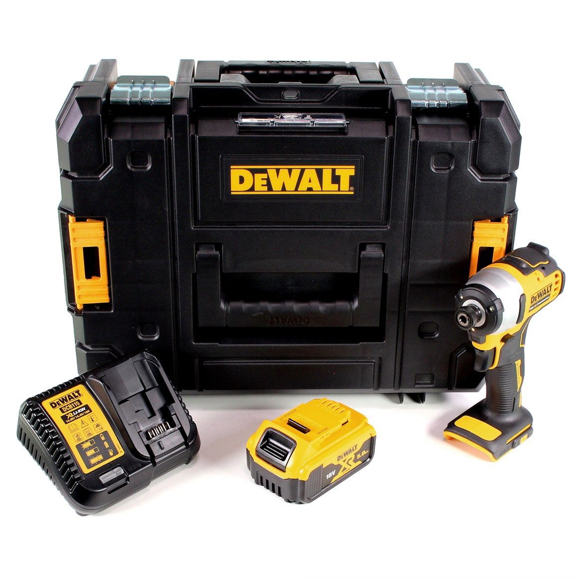 DeWalt Akku-Schlagschrauber DCF 809 P1T Akku Schlagschrauber 18 V Brushless Li-Ion in T-STAK Box