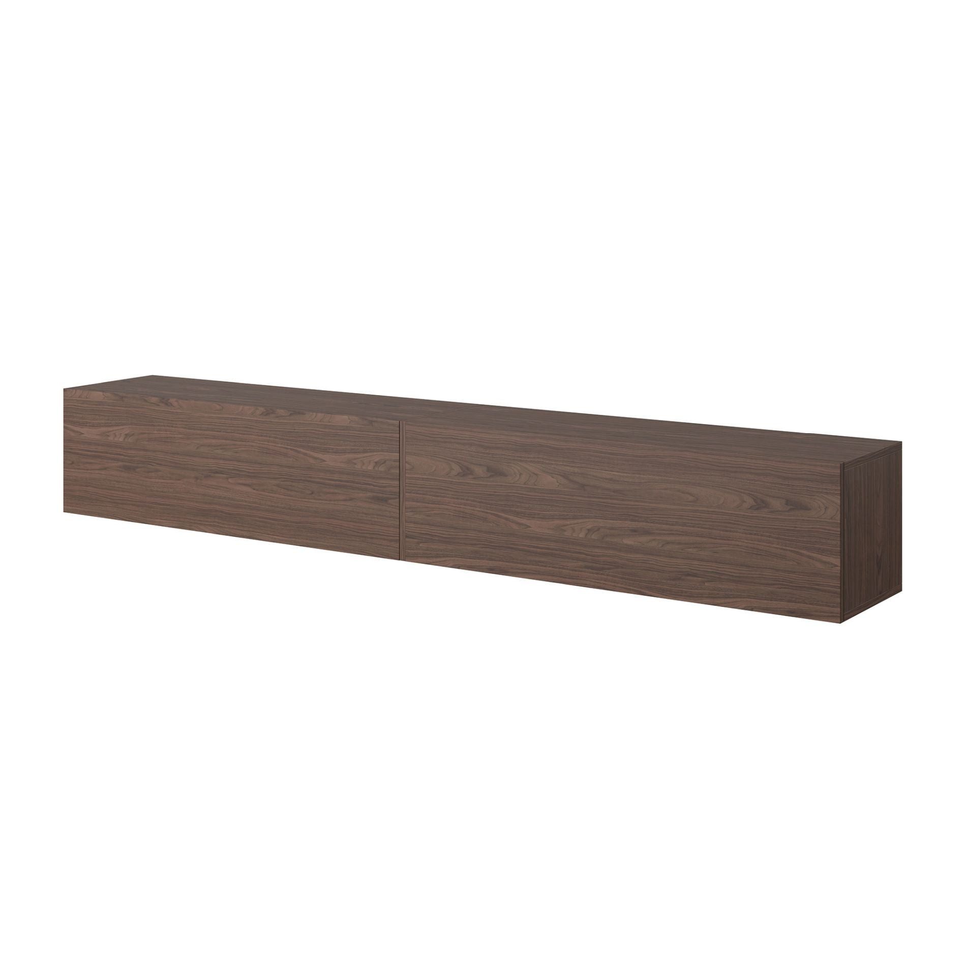 Selsey TV-Schrank BALEO hängendes Designmöbel mit 2 grifflosen Klappen und 2 Fächern 200 cm