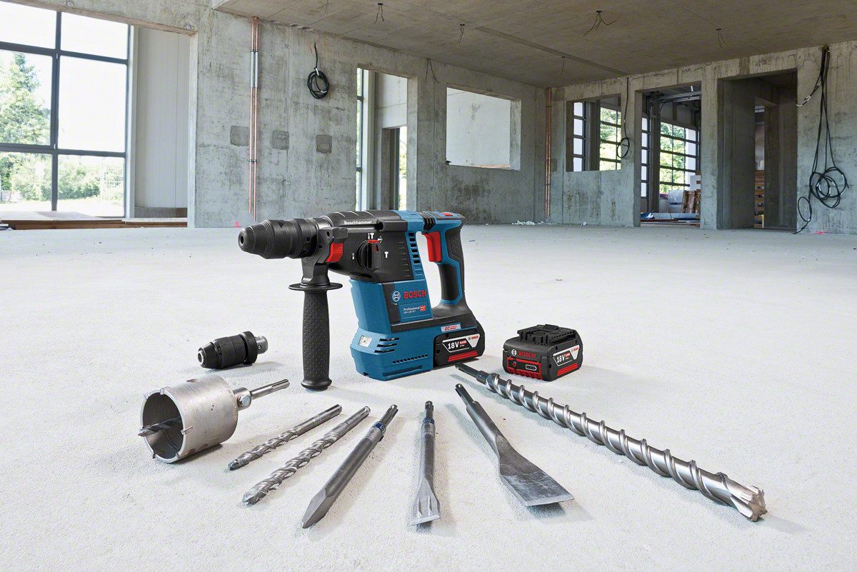 Bosch Professional Akku-Bohrhammer »GBH 18V-26F«, mit SDS plus GBH 18V-26F, ohne Akku, ohne Ladegerät – Bild 5 von 5