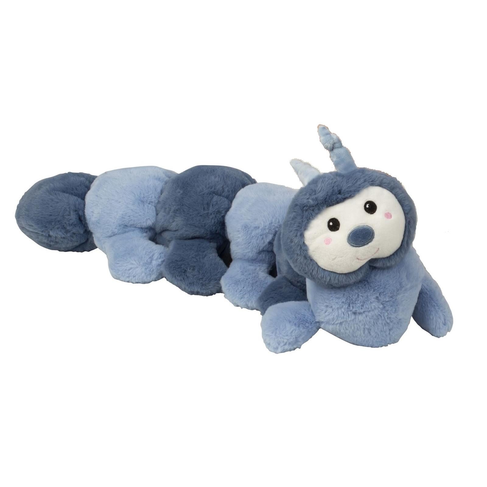 Geschenkestadl Kuscheltier Plüsch Raupe 60 cm in Rosa oder Blau – Spezialist fürs Nichtstun (Plüschtier, Raupe), kuschelweich